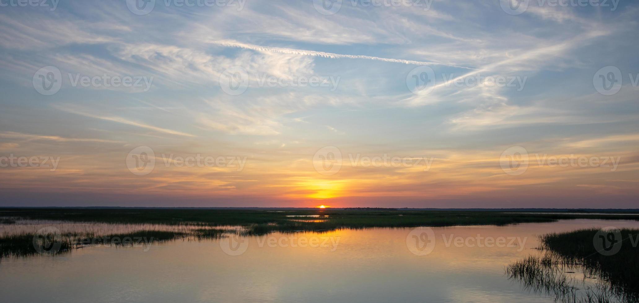 jachteiland South Carolina strandtaferelen foto