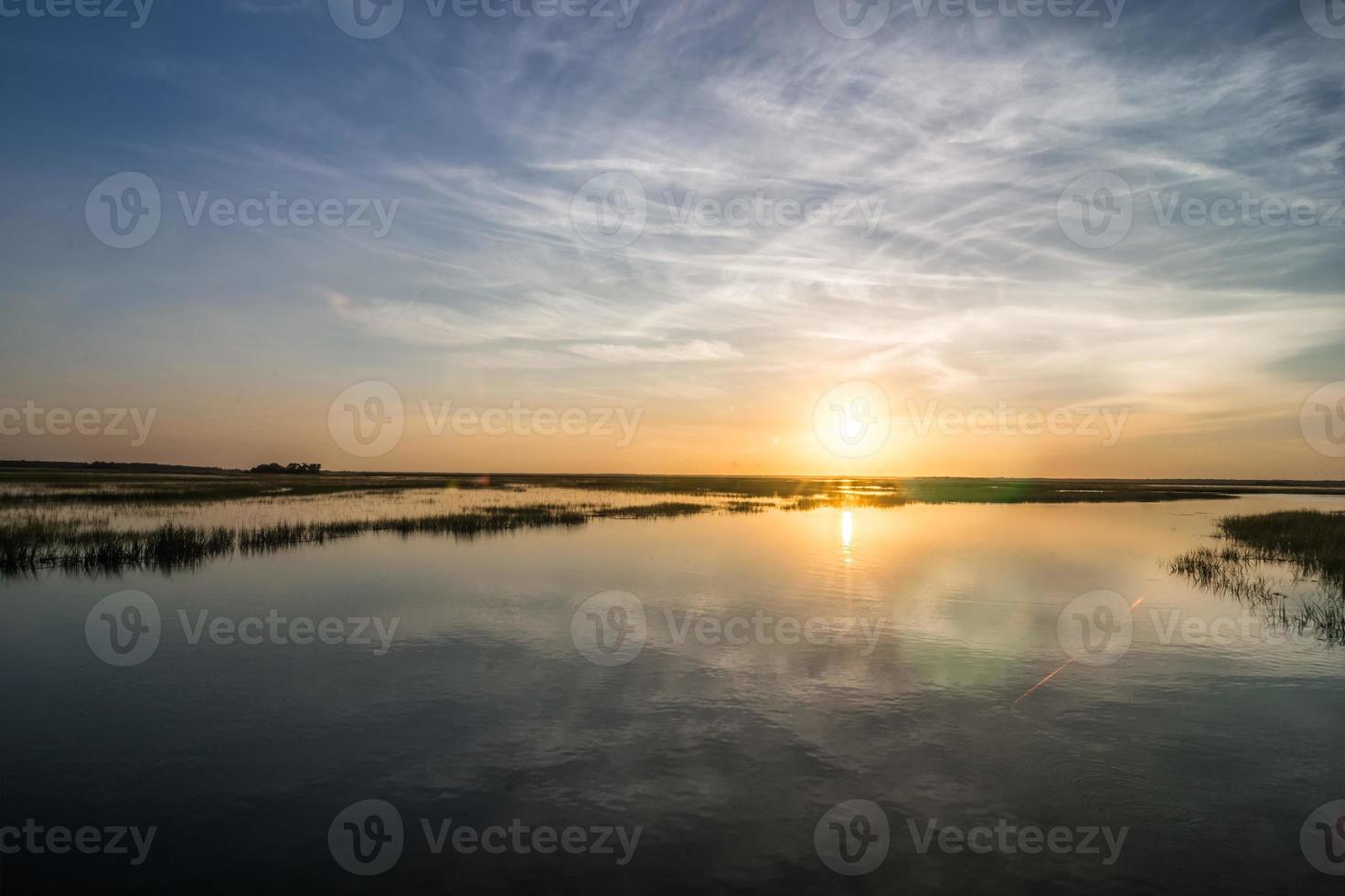 jachteiland South Carolina strandtaferelen foto