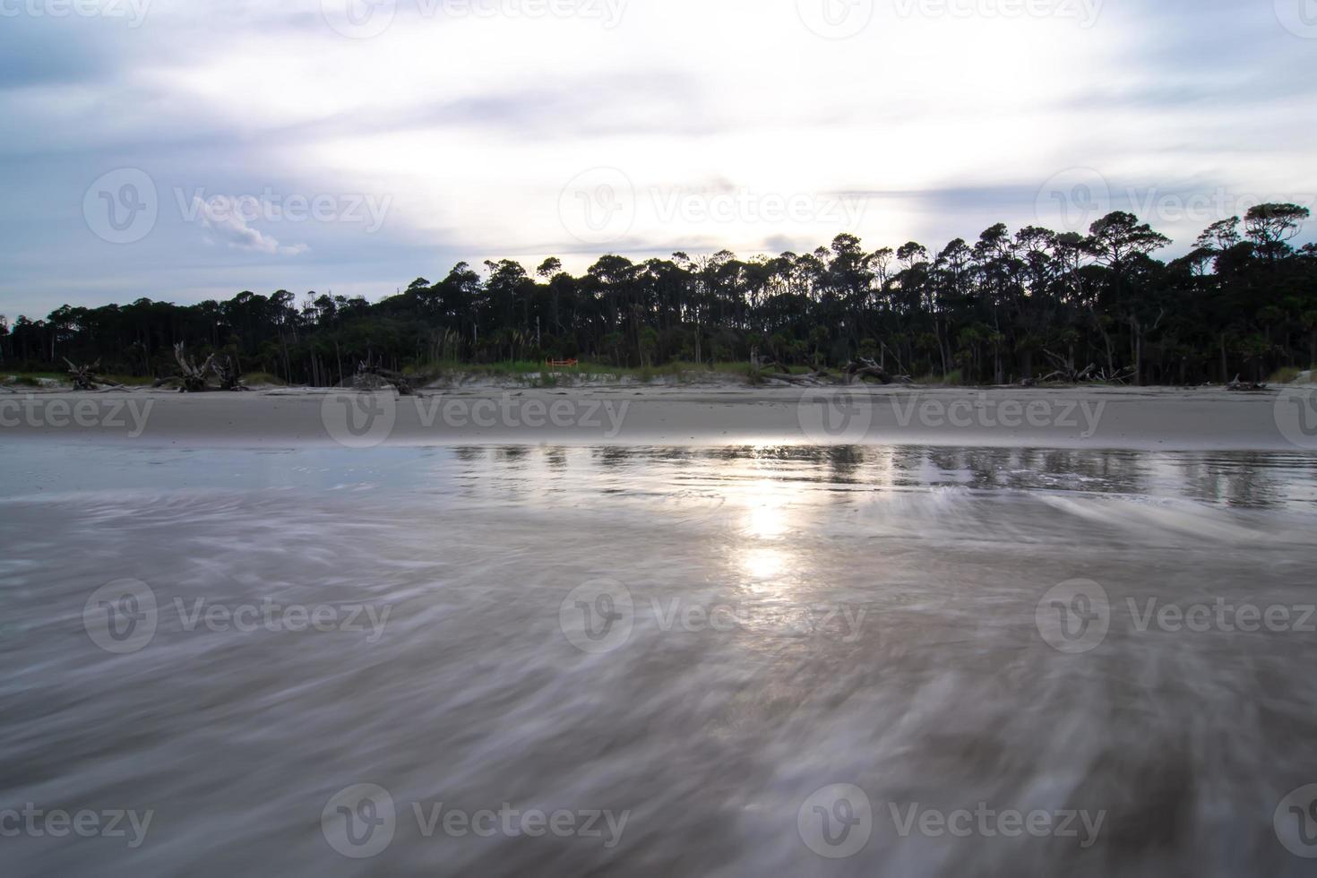 jachteiland South Carolina strandtaferelen foto