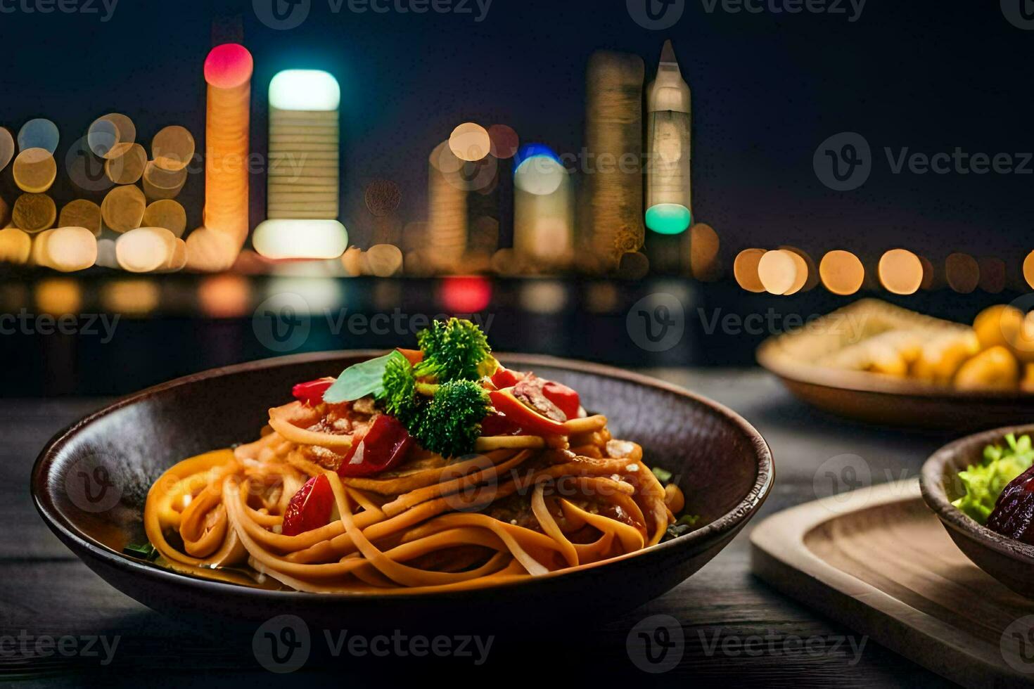 de het beste restaurants in hong kong. ai-gegenereerd foto