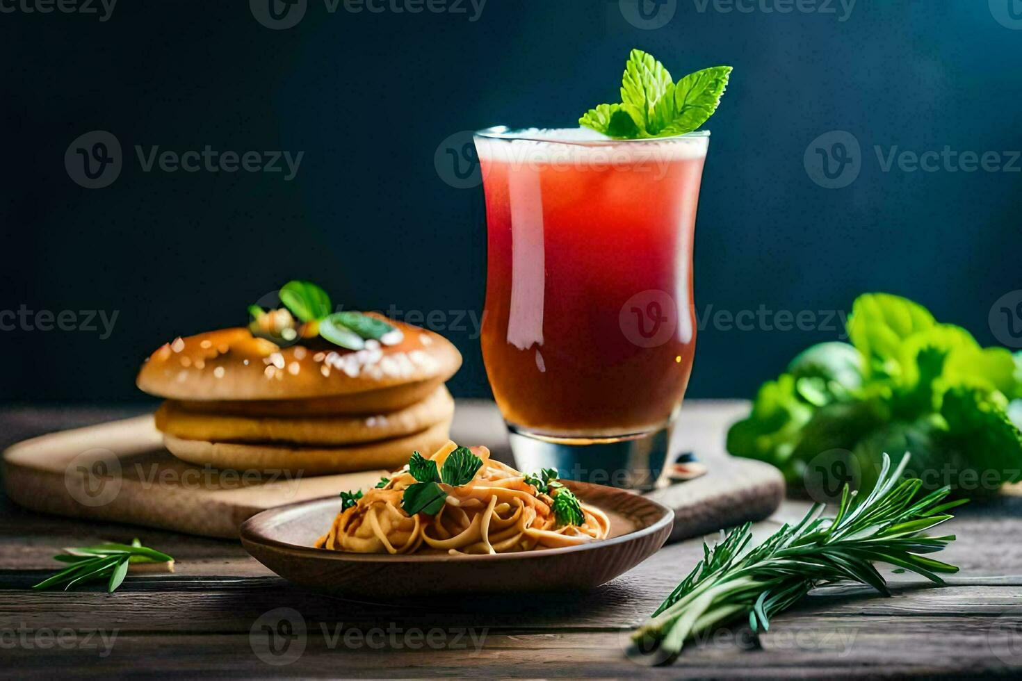 de het beste voedsel en drinken in de wereld. ai-gegenereerd foto