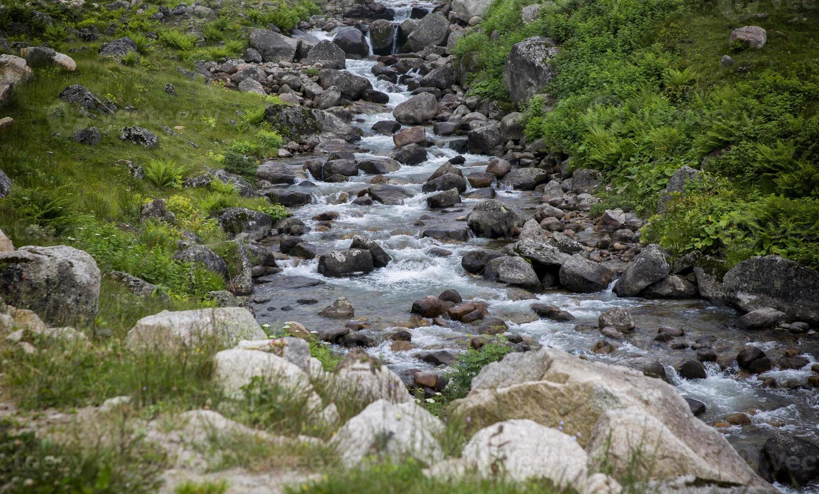 zwarte zee rize camlihemsin amlakit plateau polavit stream foto