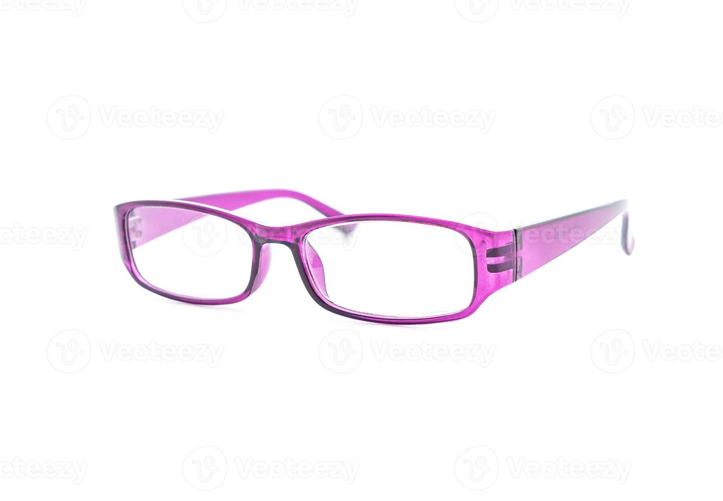 bril, bril of bril op witte achtergrond foto