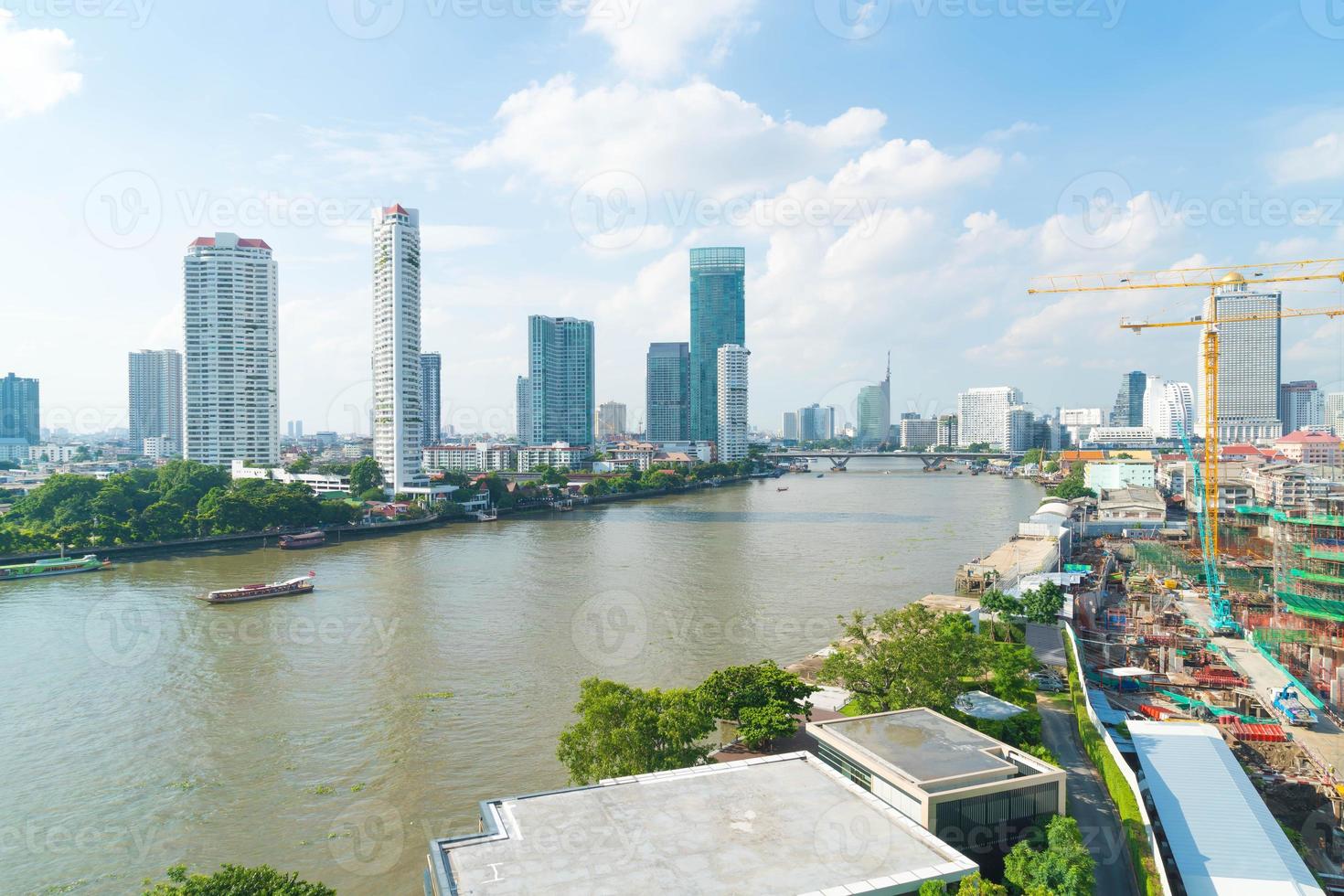 bangkok stad in thailand foto