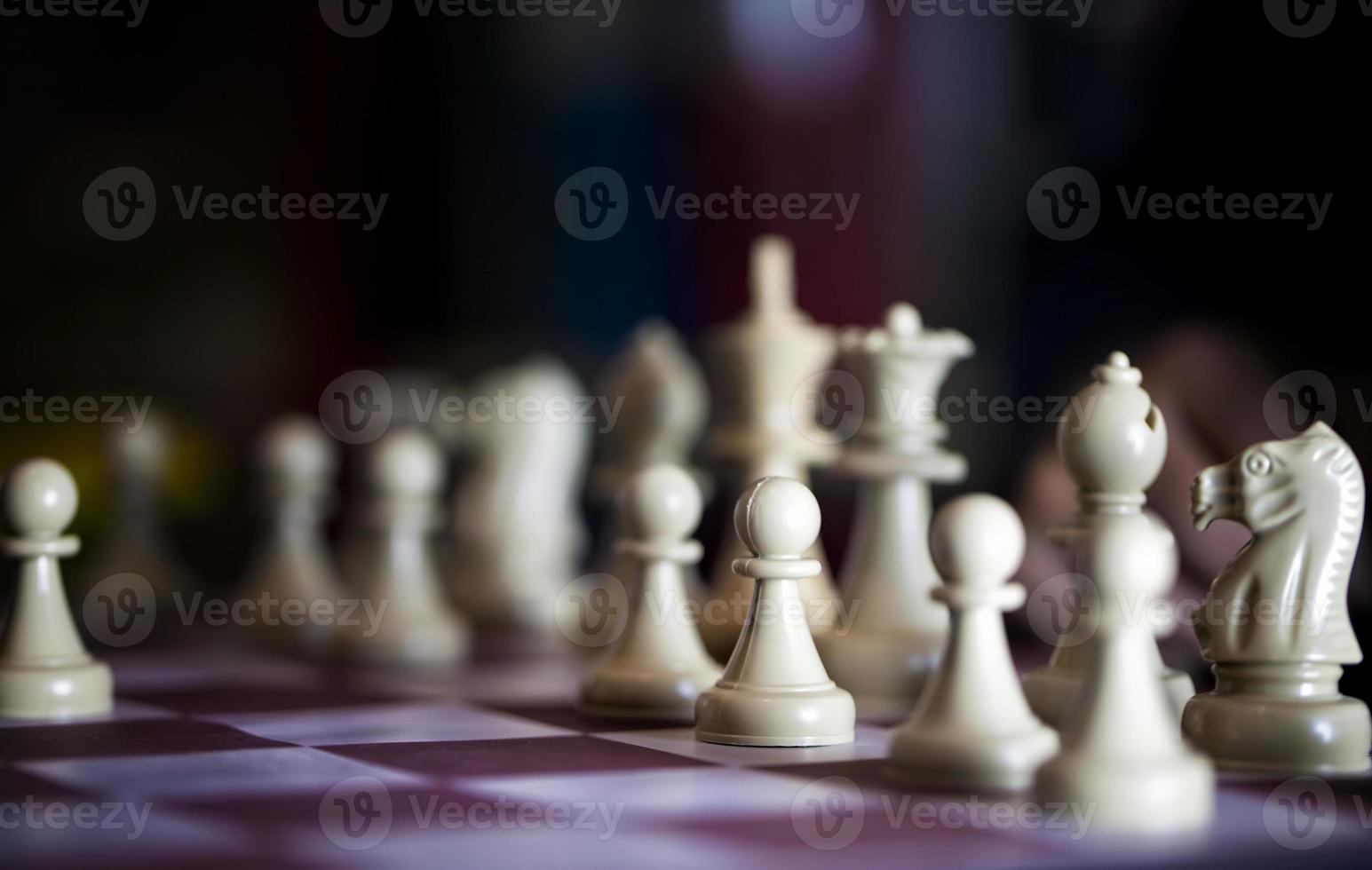 strategie spel schaken foto
