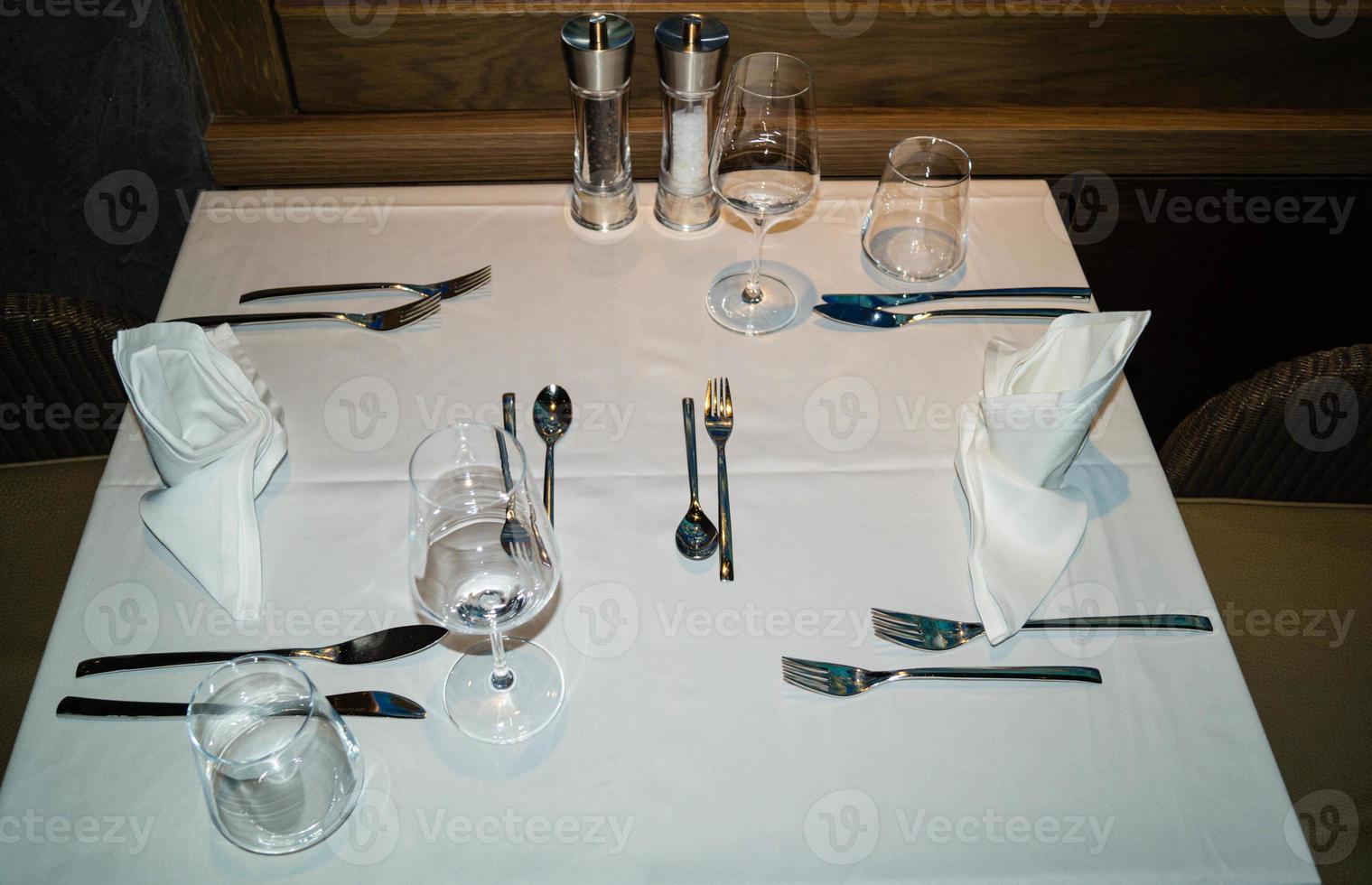 diner voor twee op valentijnsdag foto