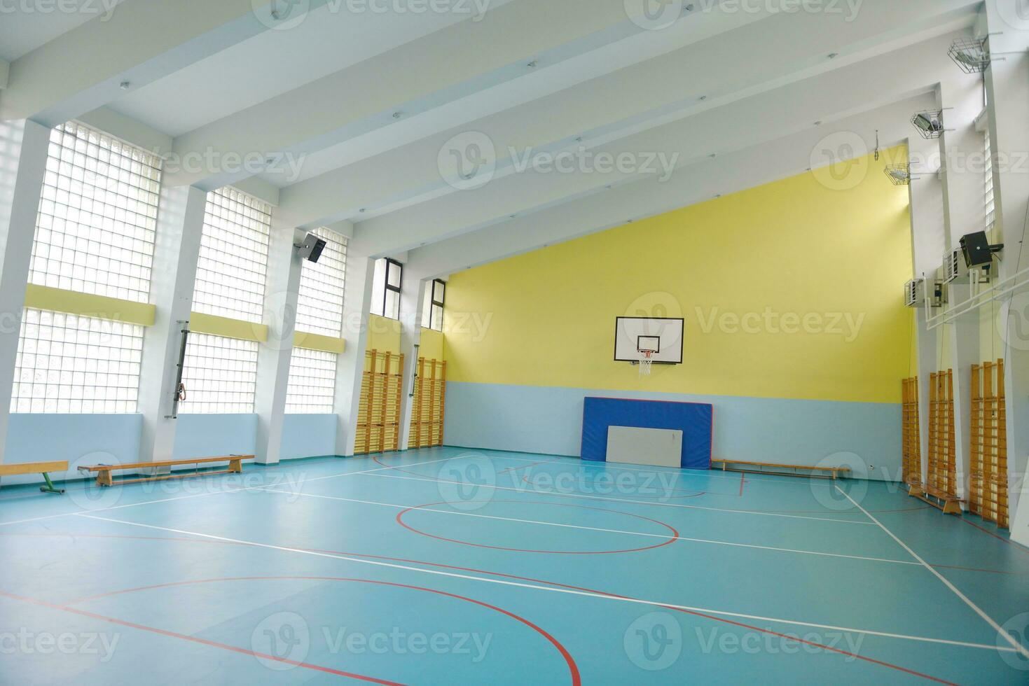 school- Sportschool binnen- foto