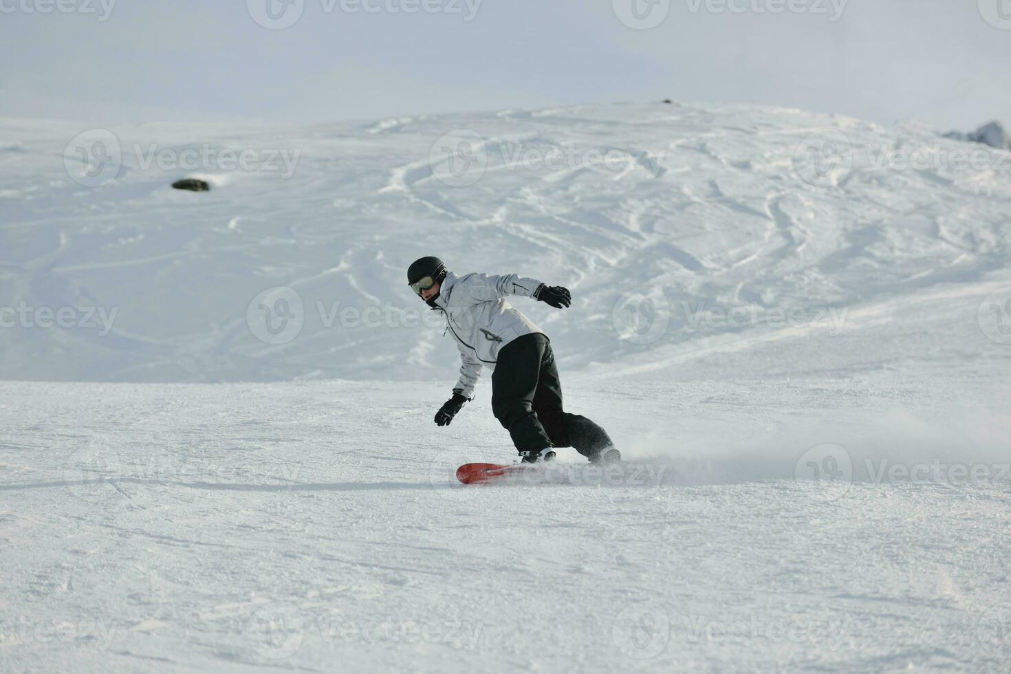 skiën op nu in het winterseizoen foto