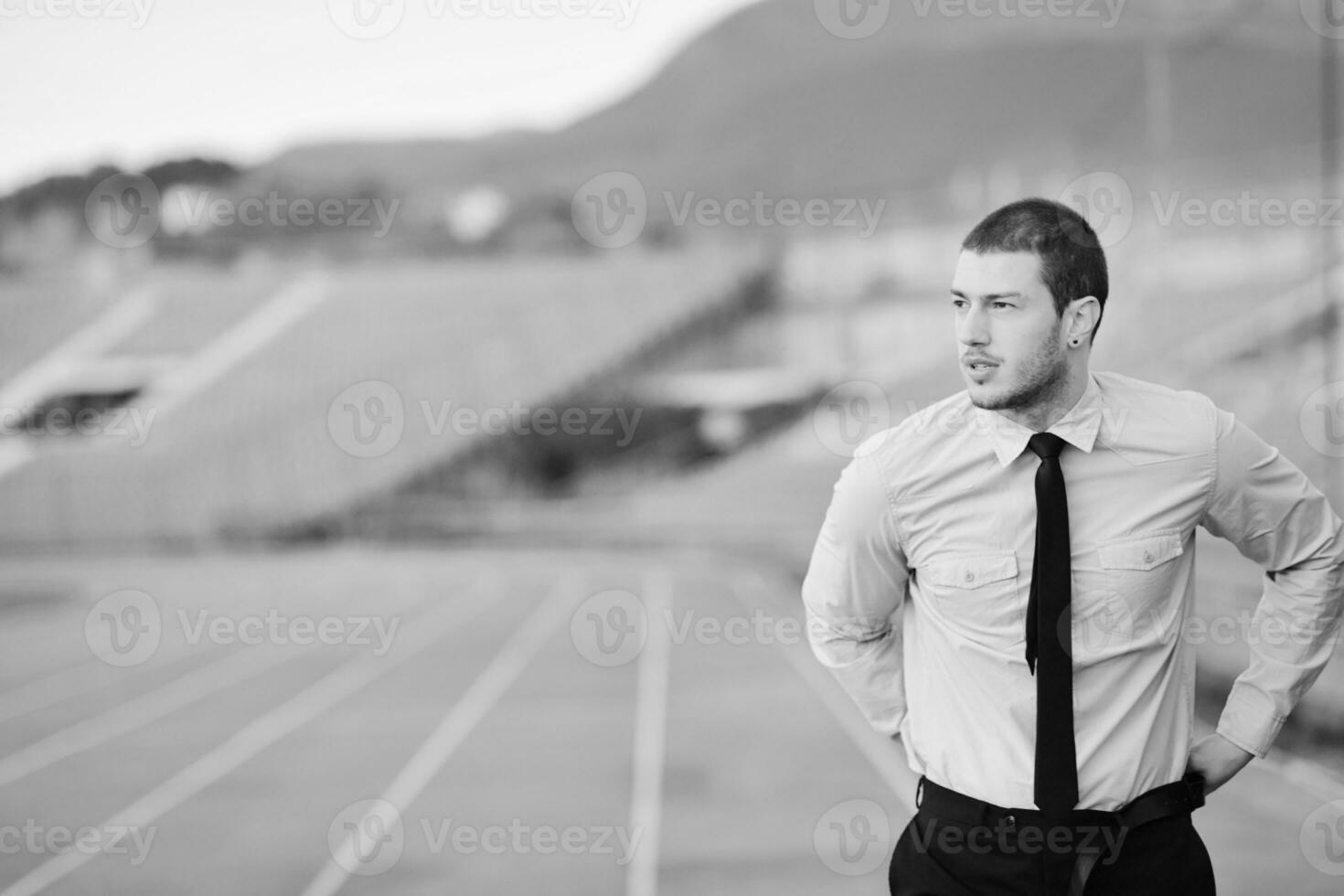 bedrijf Mens in sport foto