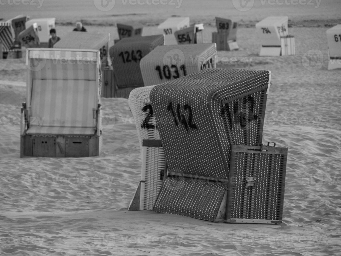 langeoog eiland in de Noordzee foto