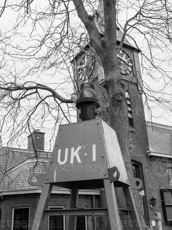 de stad van urk in de Nederland foto