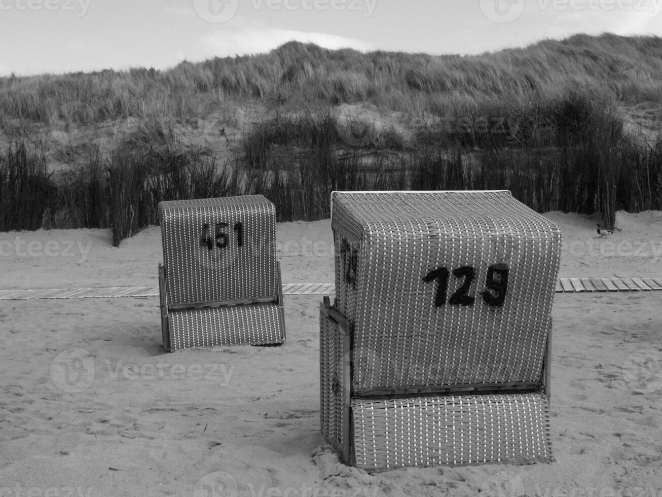 zomer vakantie Bij de Duitse noorden zee foto