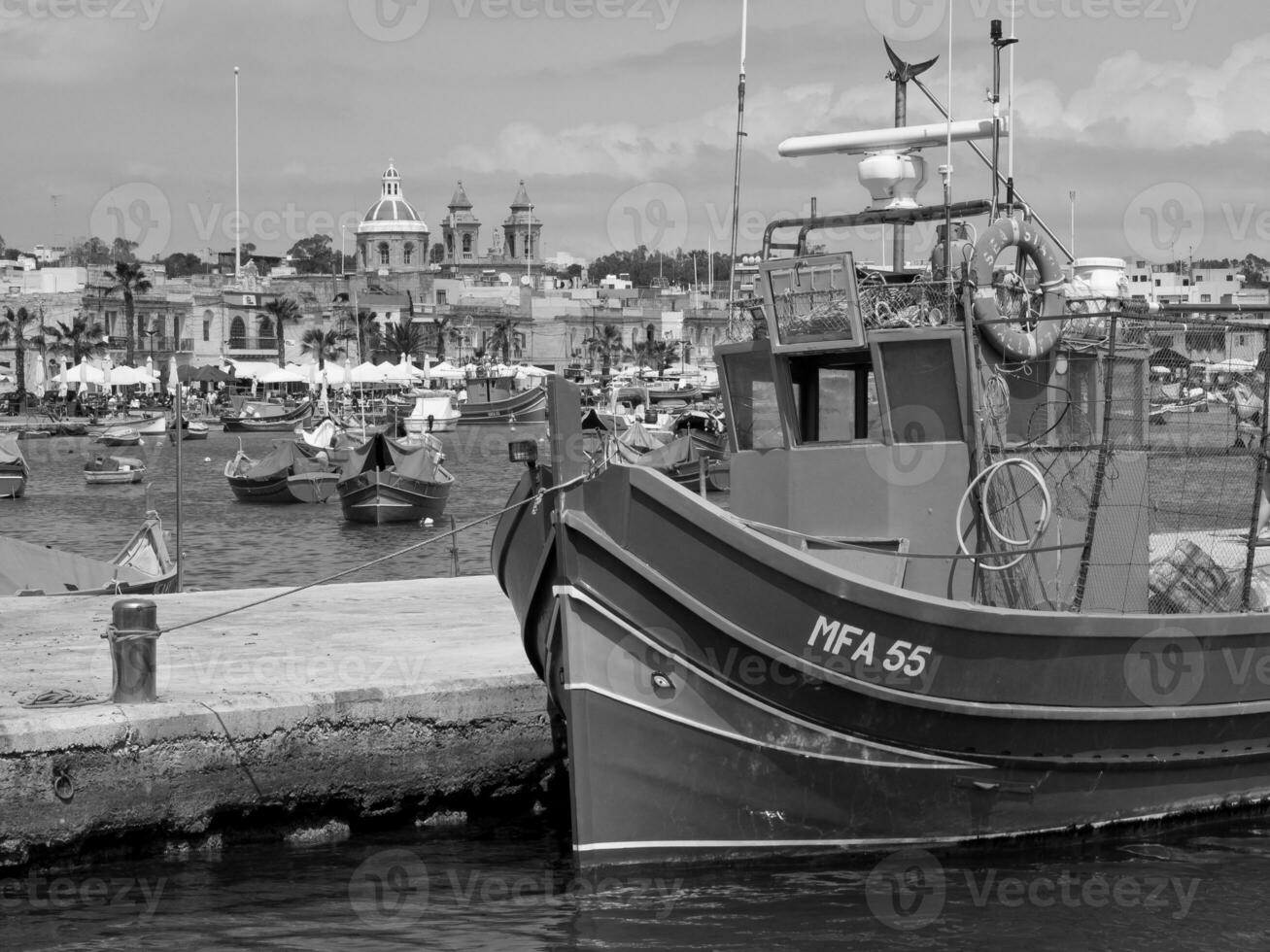 Malta eiland in de middellandse Zee zee foto