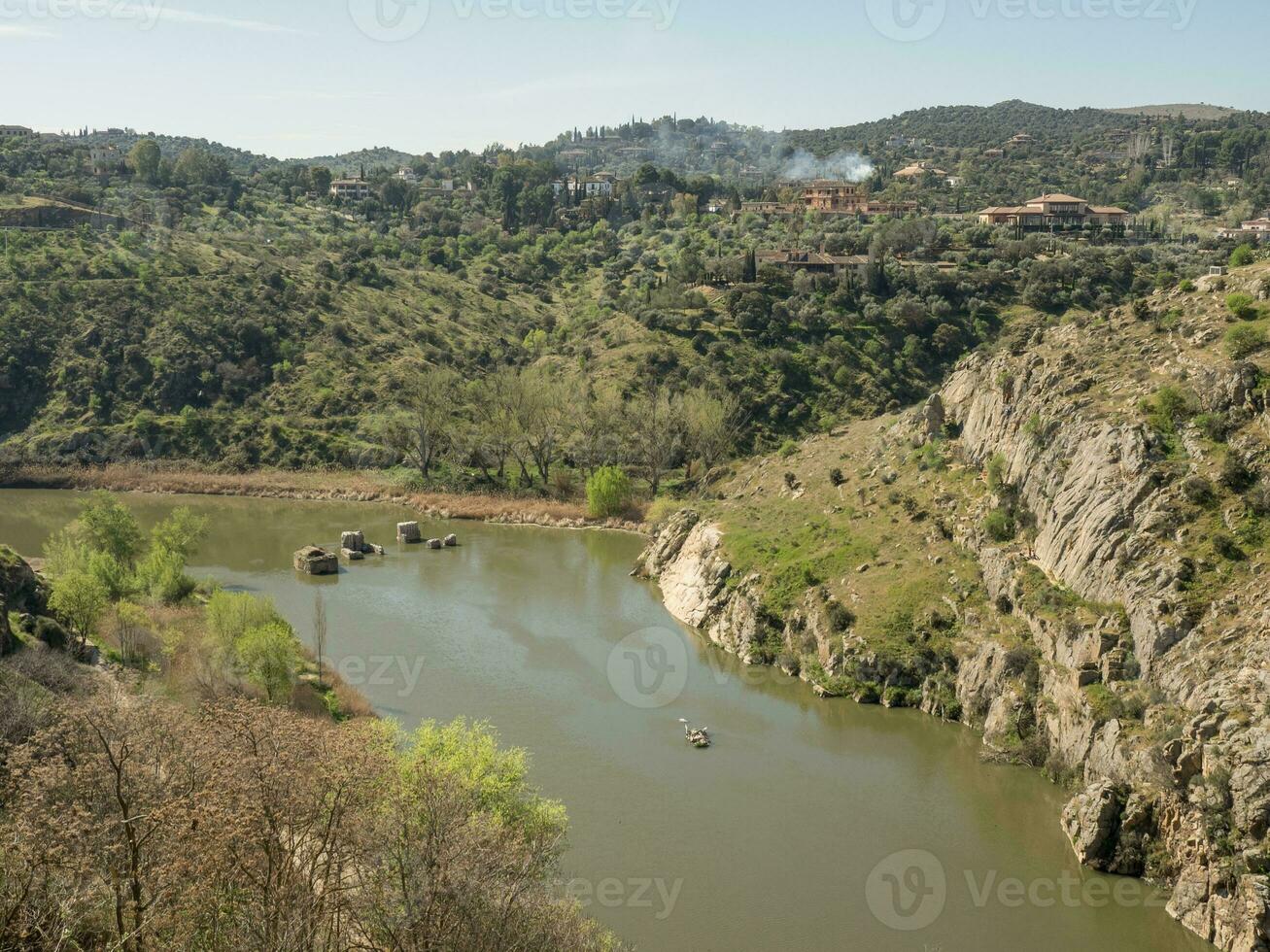 de steden van Madrid en toledo foto