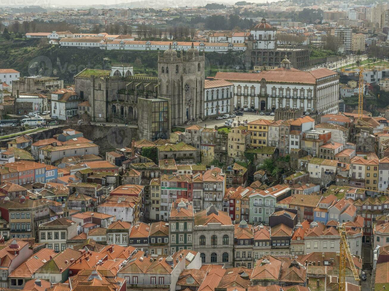 de stad porto foto