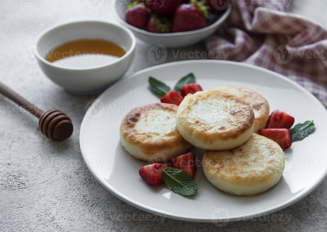 cottage cheese pannenkoeken foto