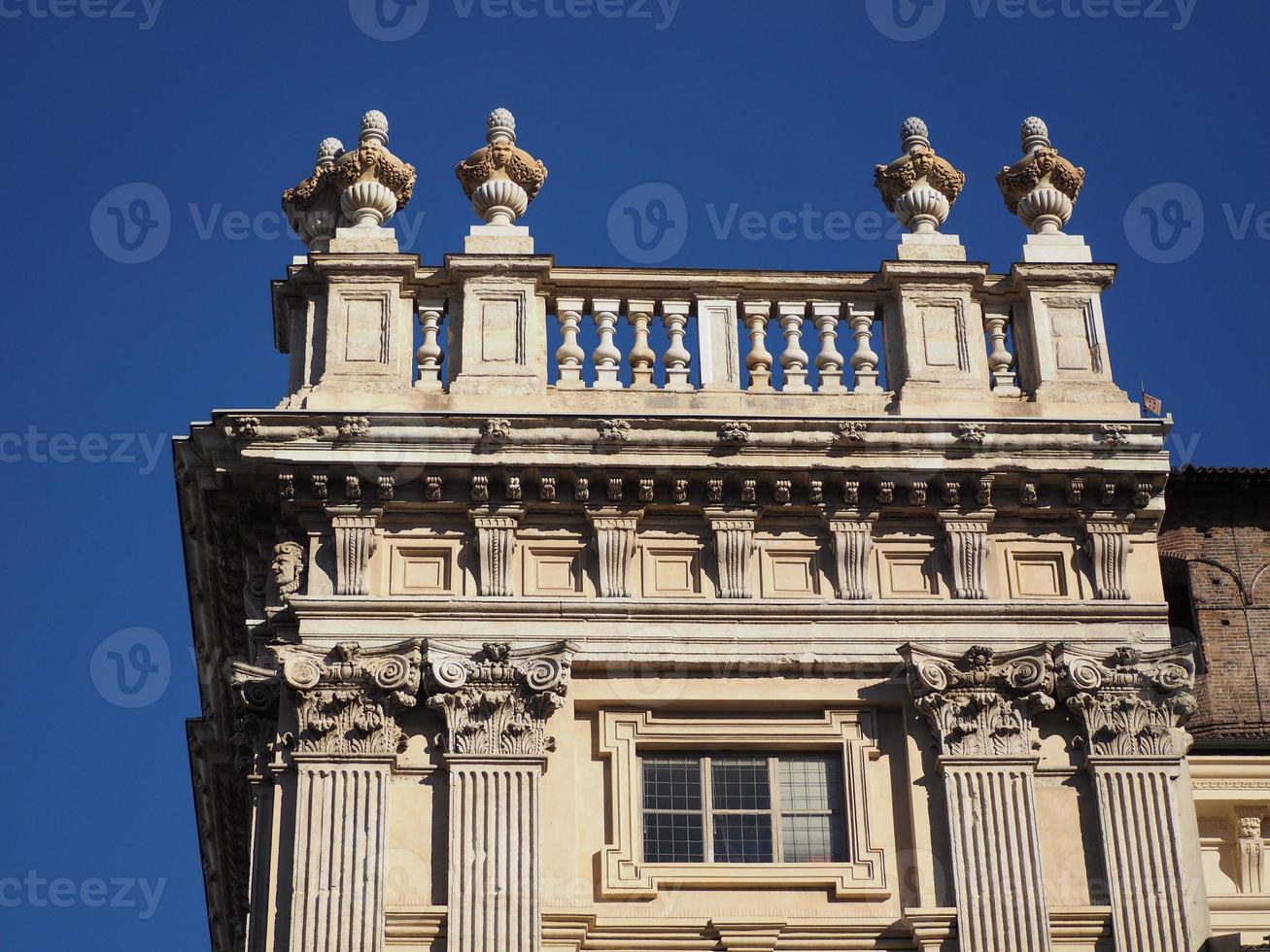 palazzo madama in turijn foto