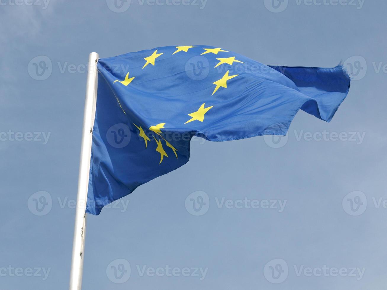 europese vlag van europa foto