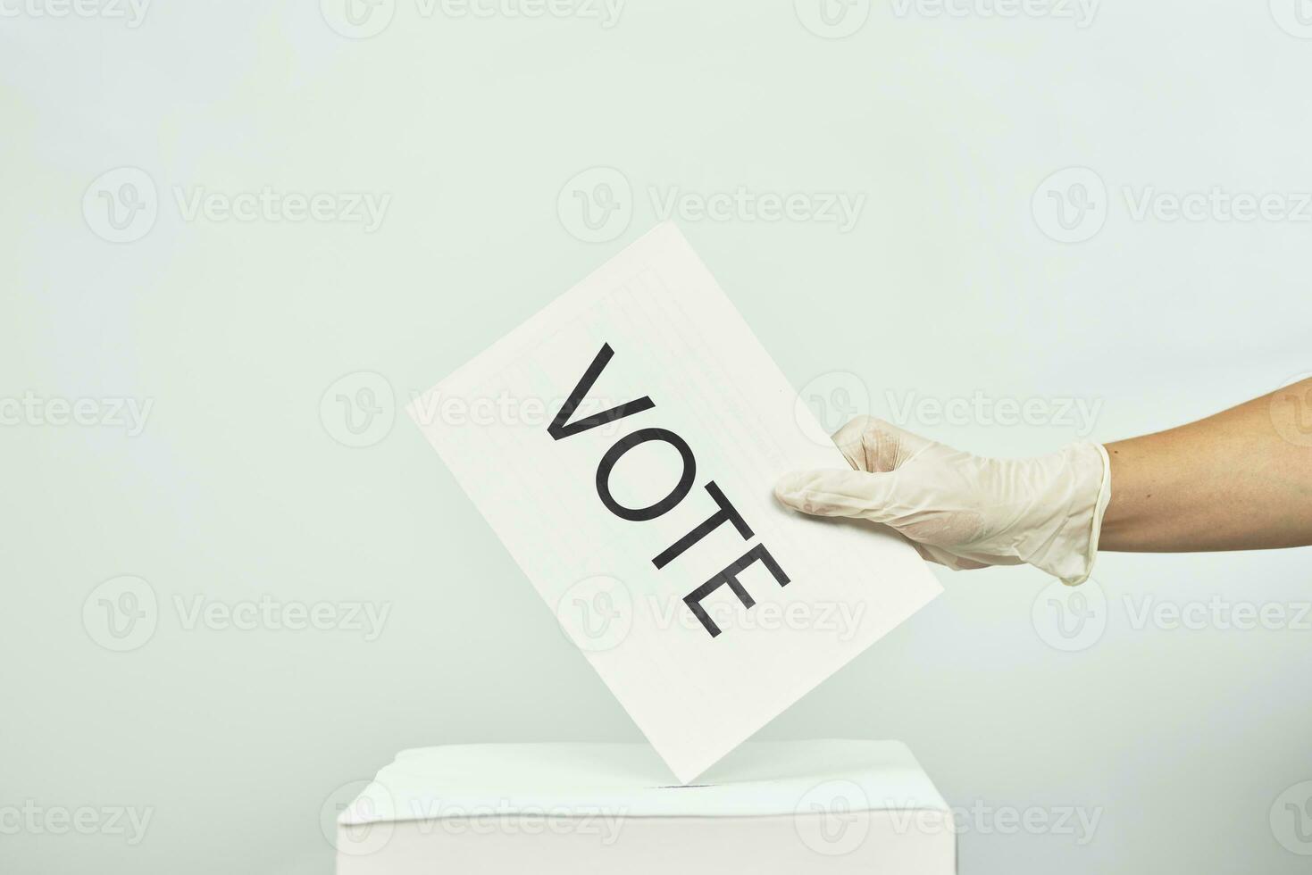 verkiezingen gedurende covid19. coronavirus en verkiezingen of referenda foto