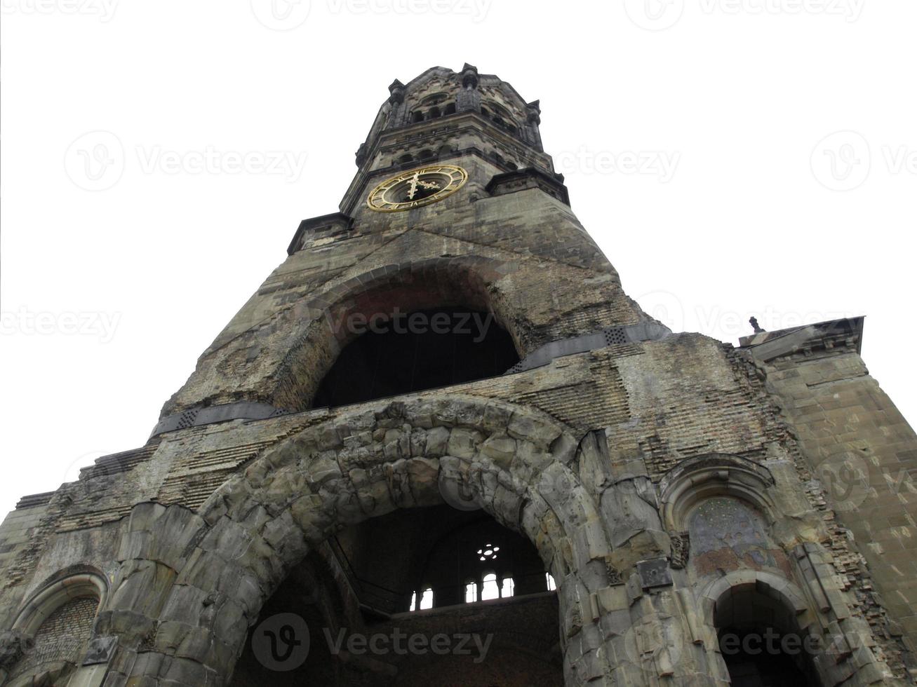 gebombardeerde kerk, berlijn foto