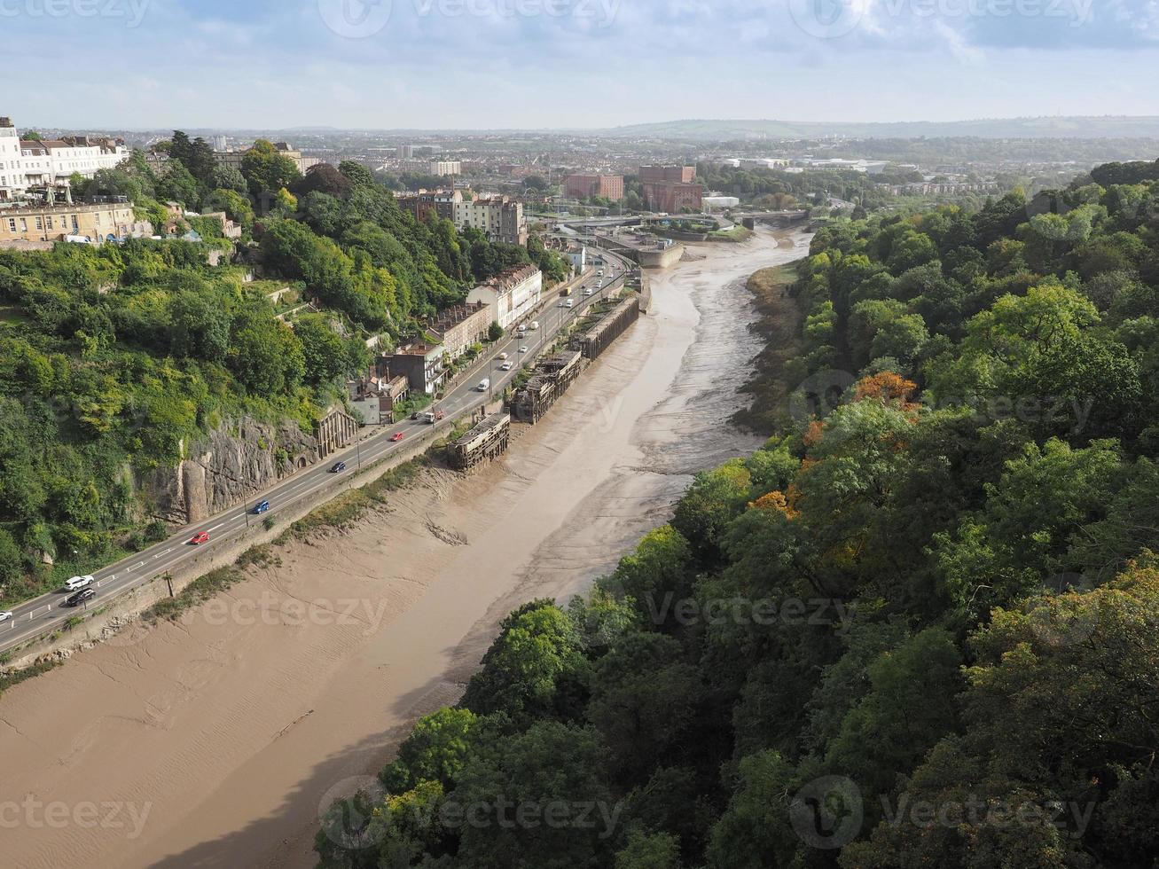 rivier avon kloof in bristol foto