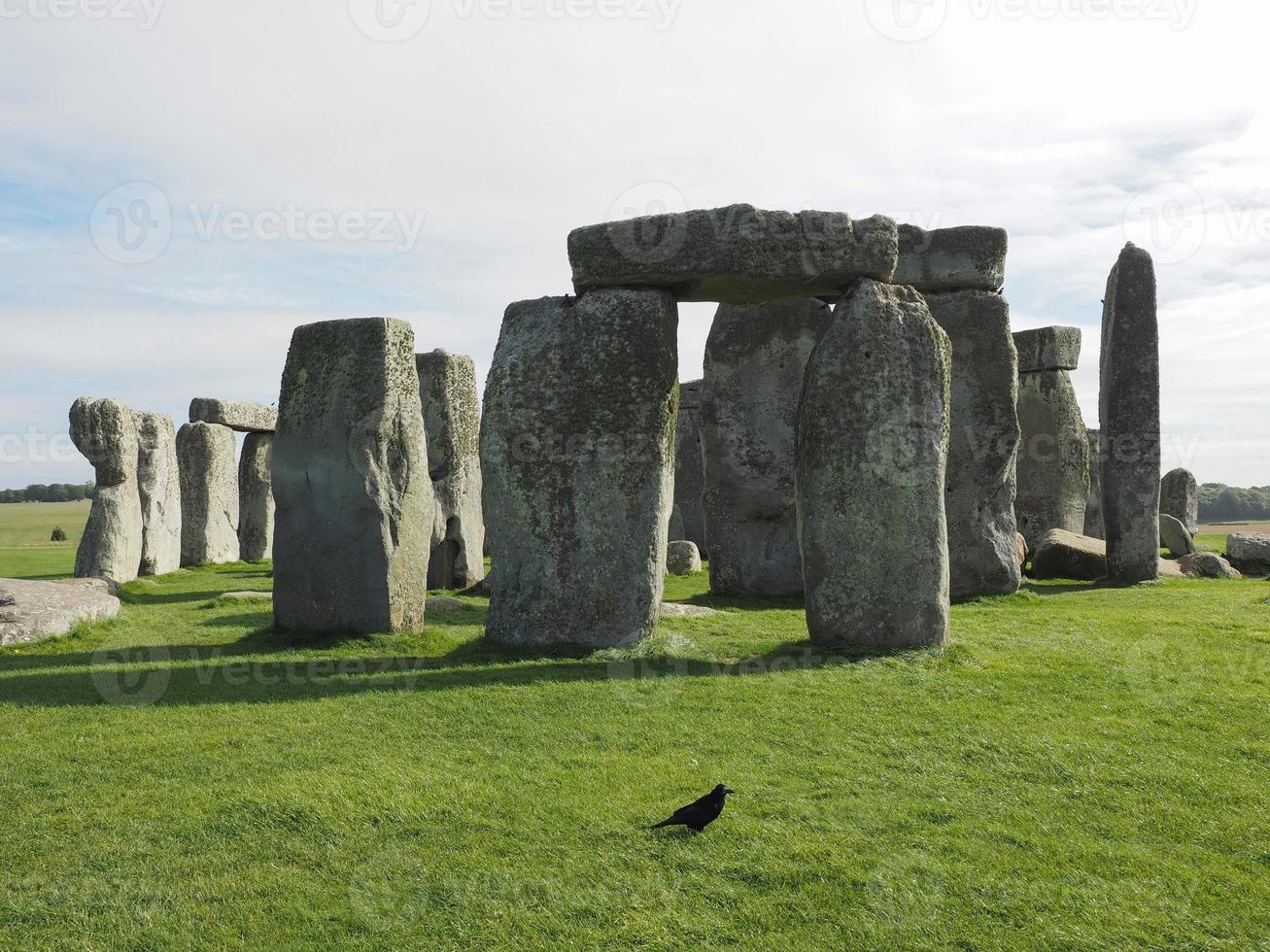 stonehenge-monument in amesbury foto