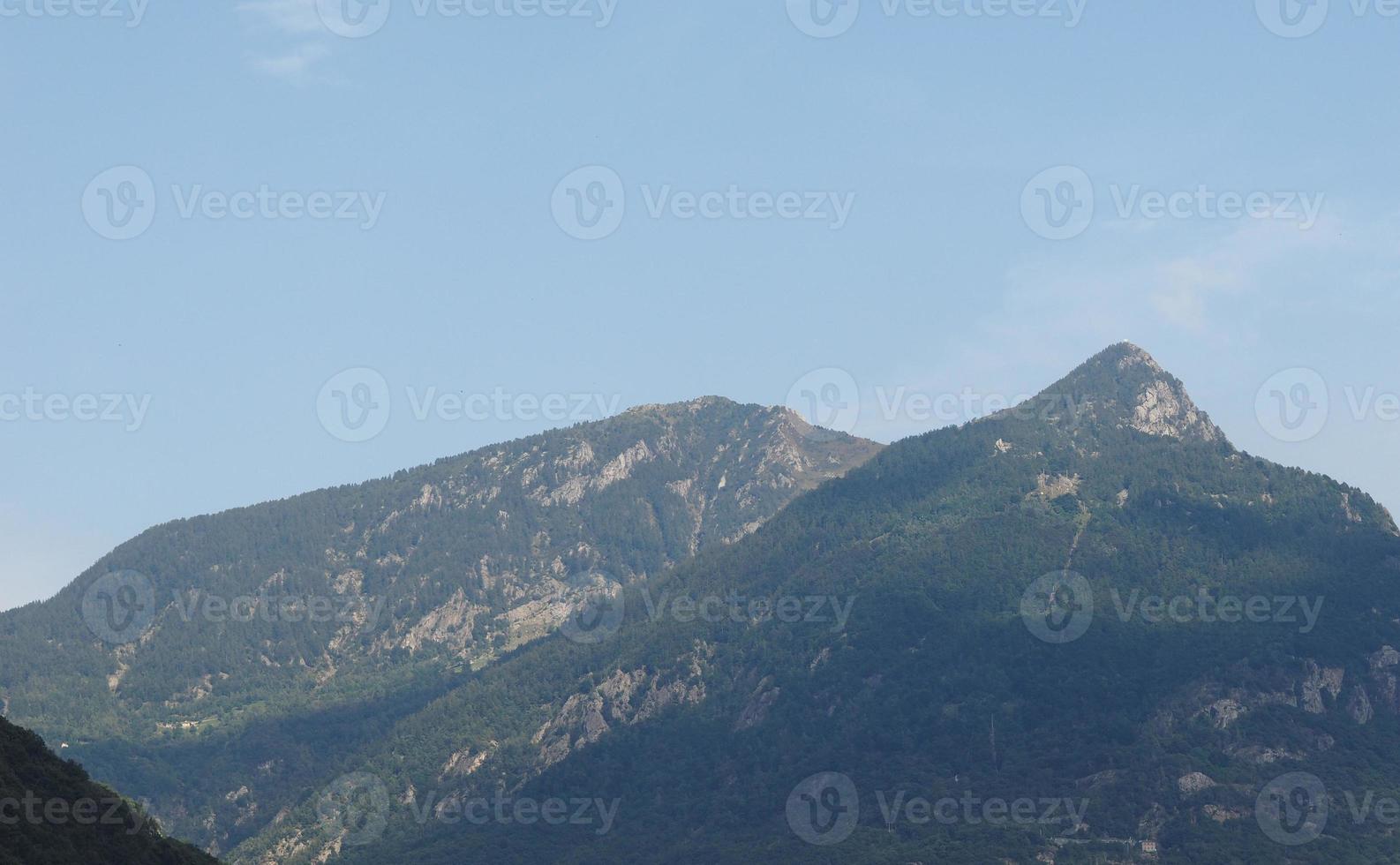 Valle d'Aosta in Italië foto