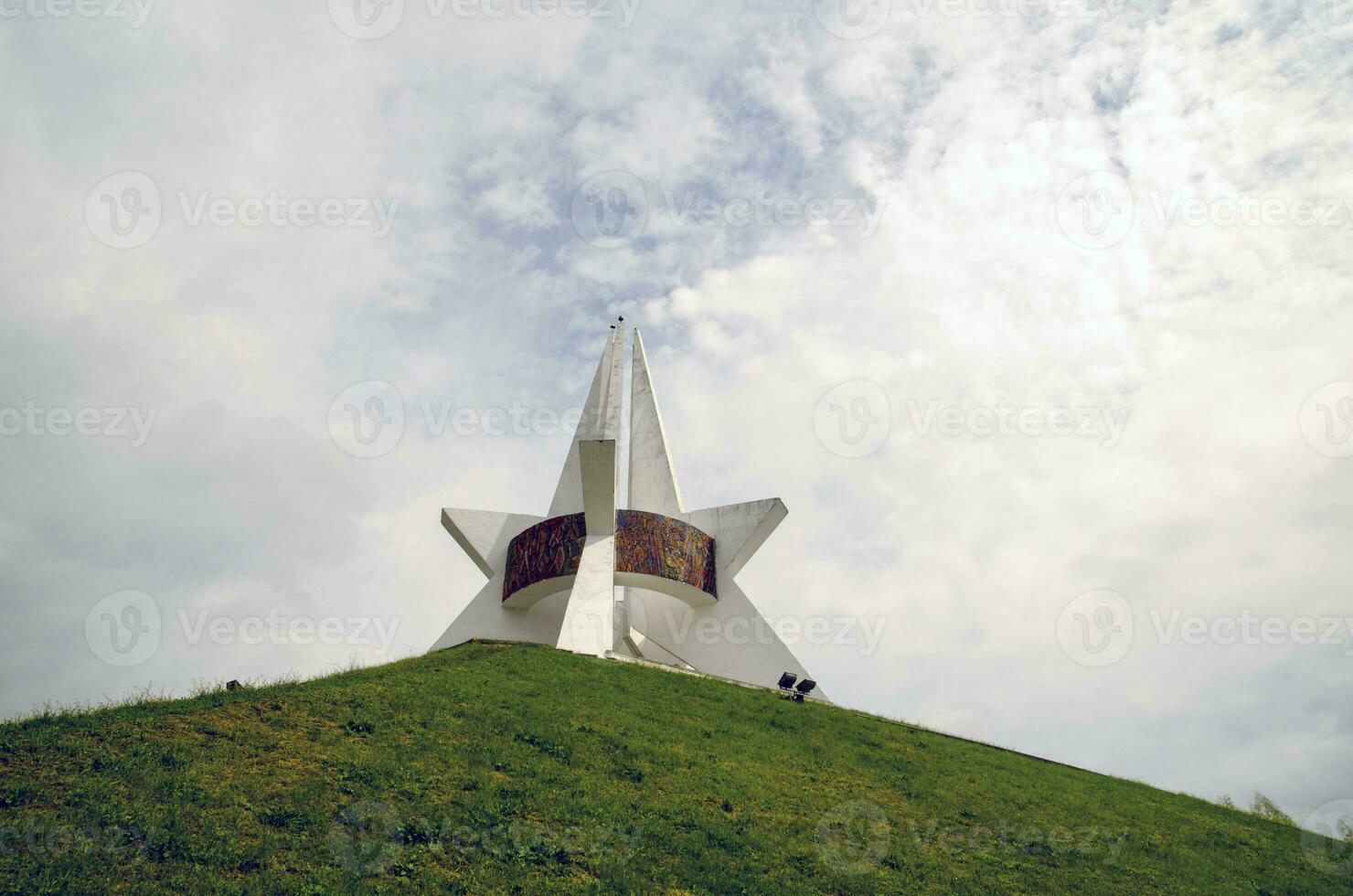 monument van onsterfelijkheid in Bryansk, Rusland foto