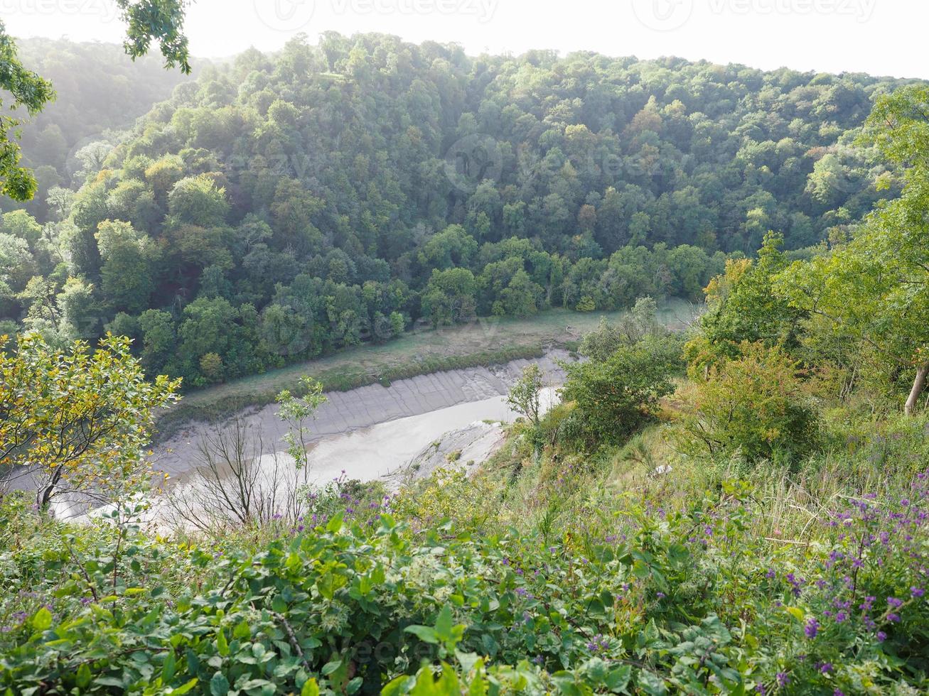 rivier avon kloof in bristol foto