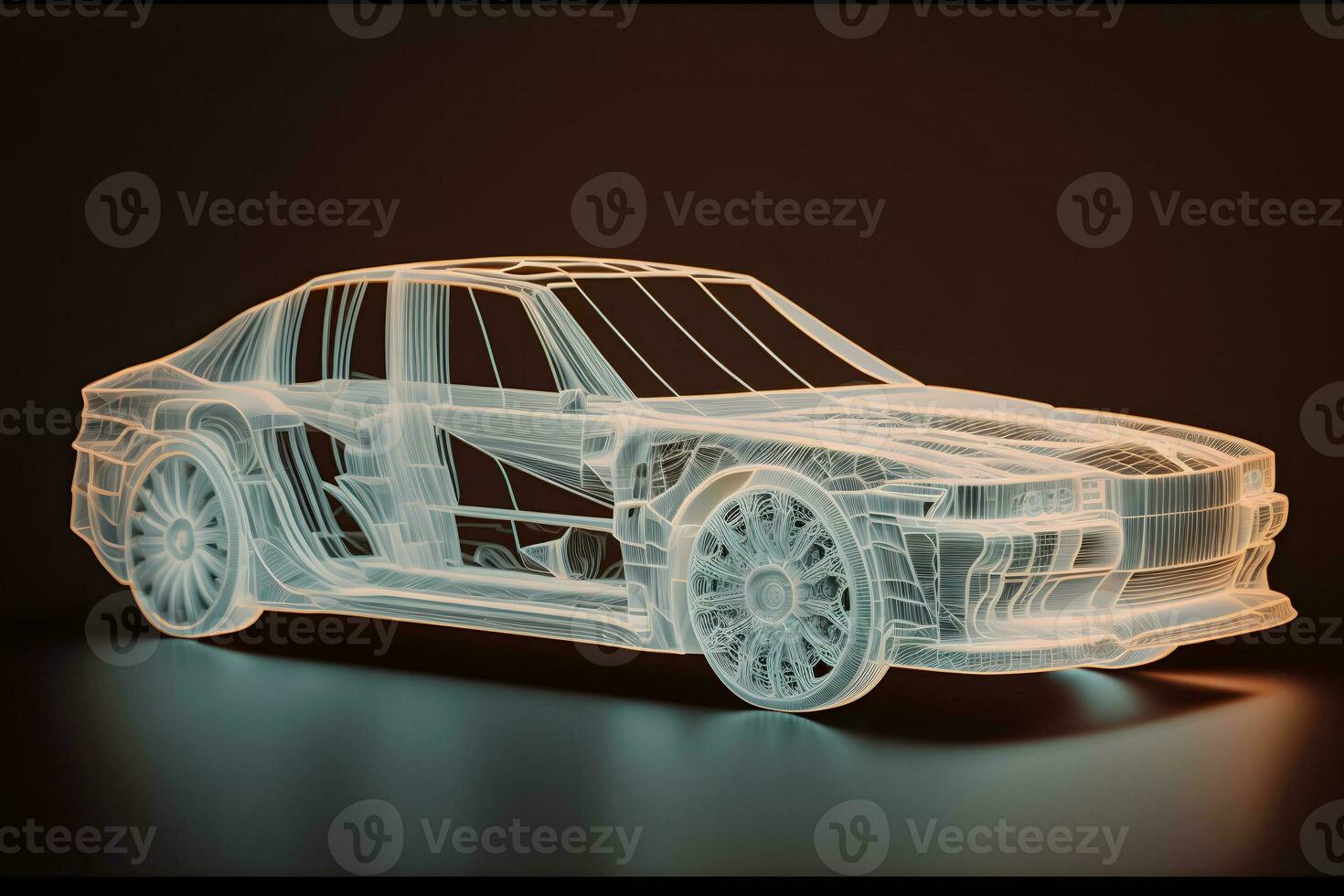 de concept van elektromobiliteit, emotie, groen vervoer, modern technologie. neurale netwerk ai gegenereerd foto