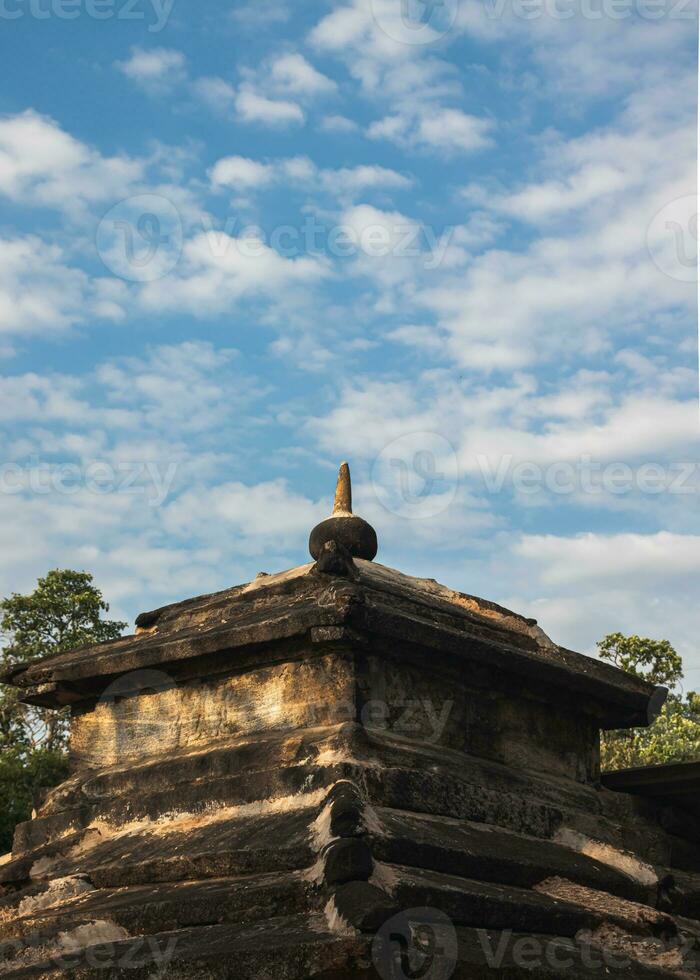 oude Indisch tempel van Indië. foto