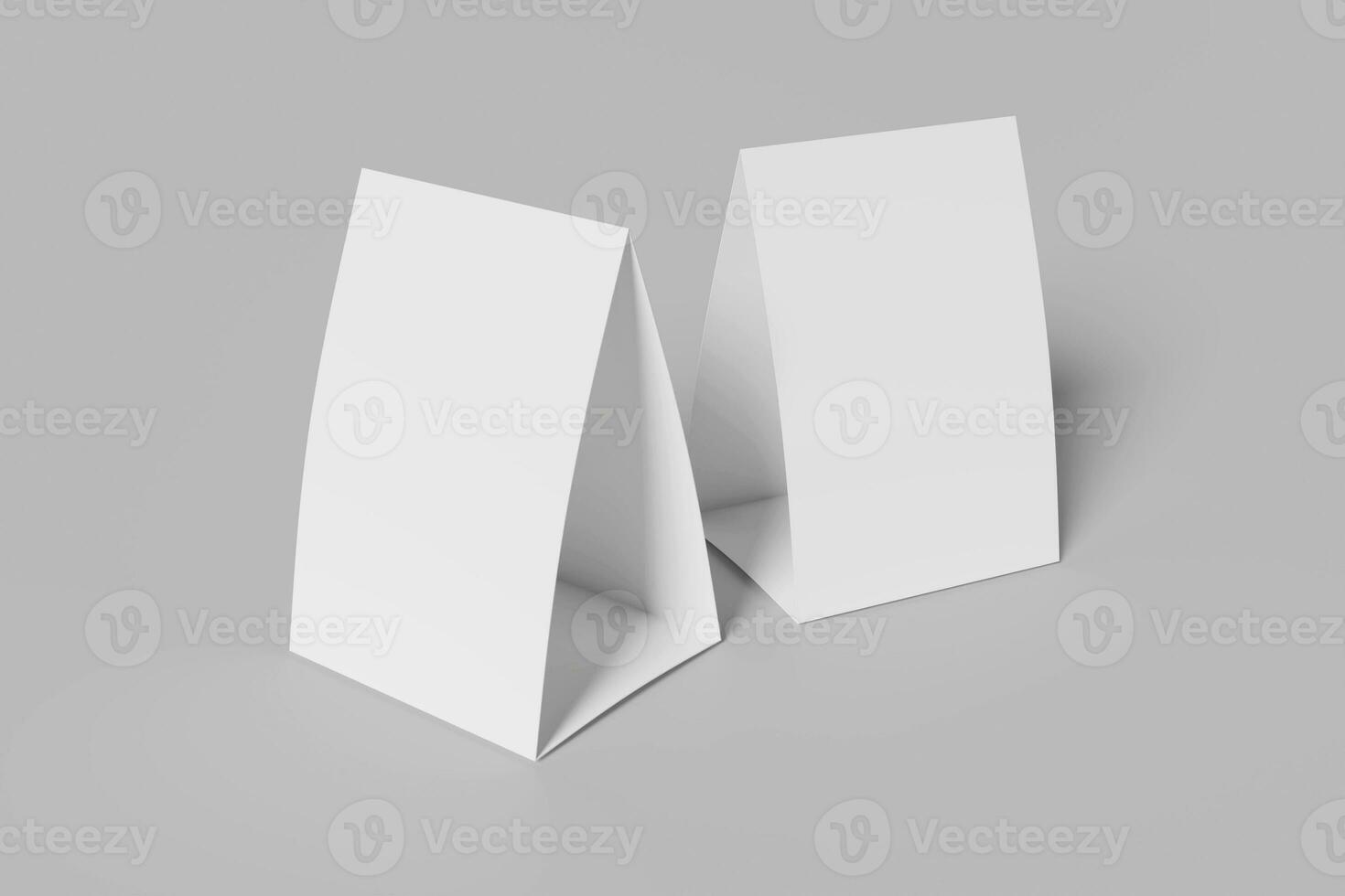 tafel tent blanco mockup foto