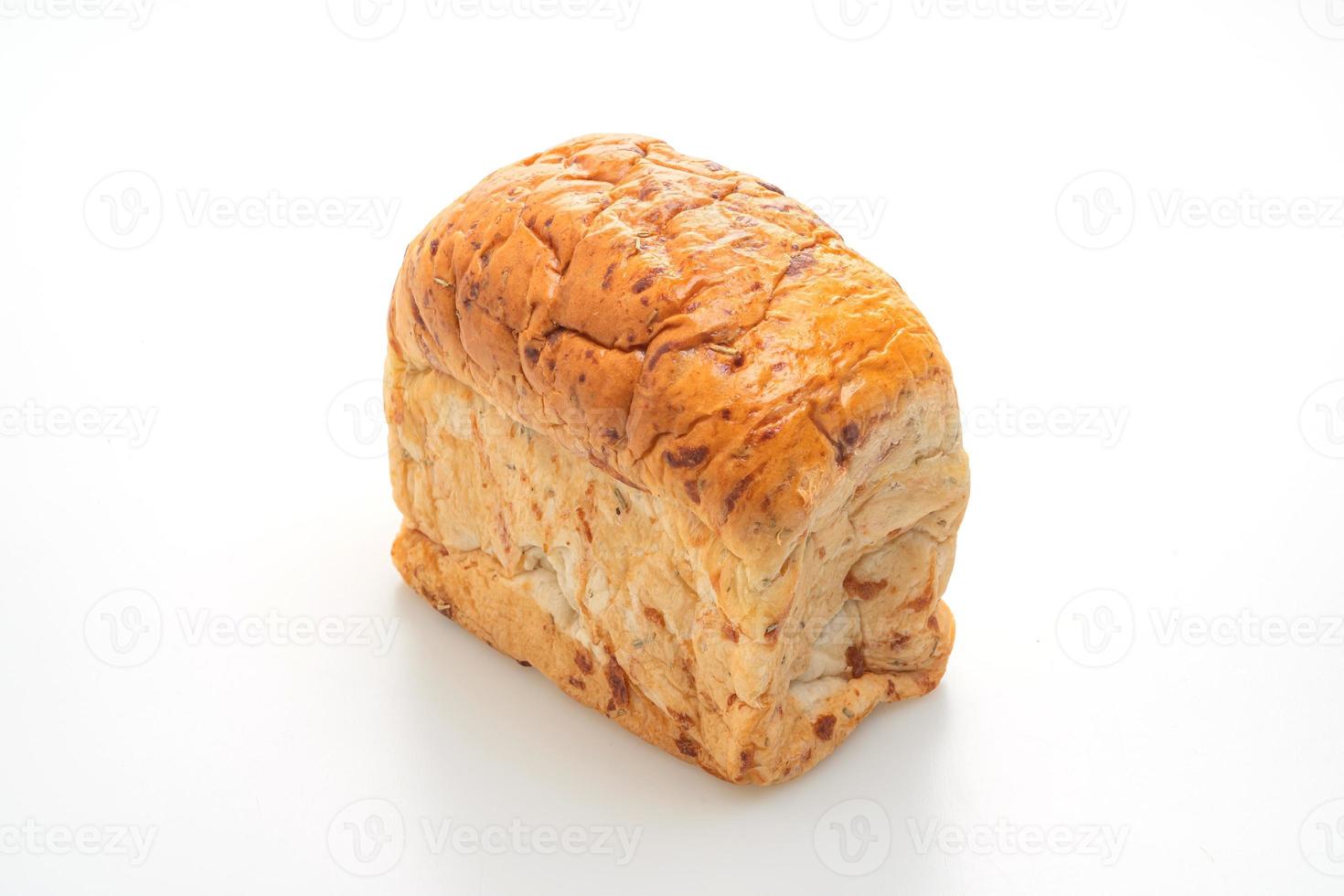 brood geïsoleerd op witte achtergrond foto