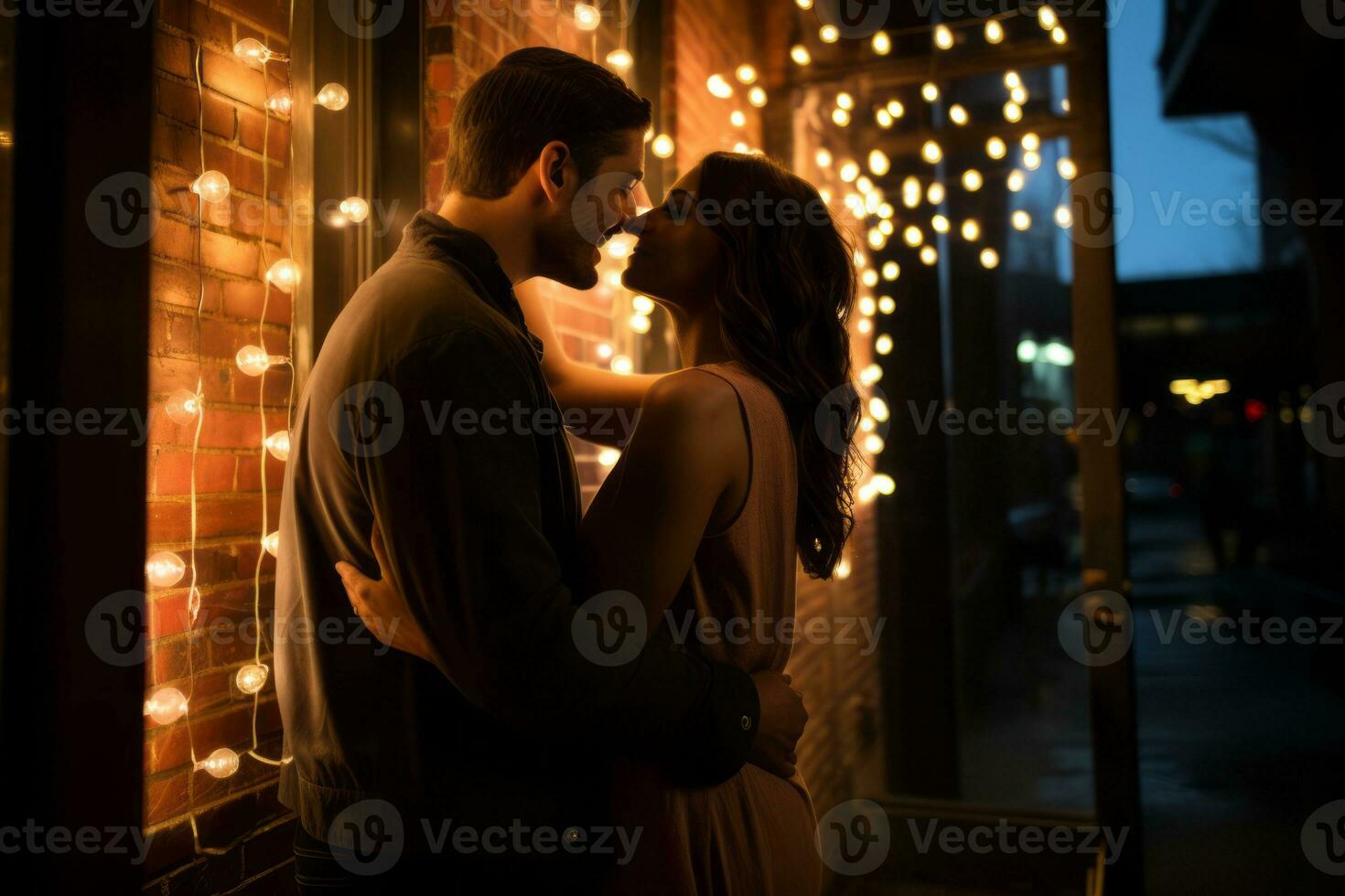 emotioneel gevolg neon retro stijl fotograaf van mensen ai generatief foto