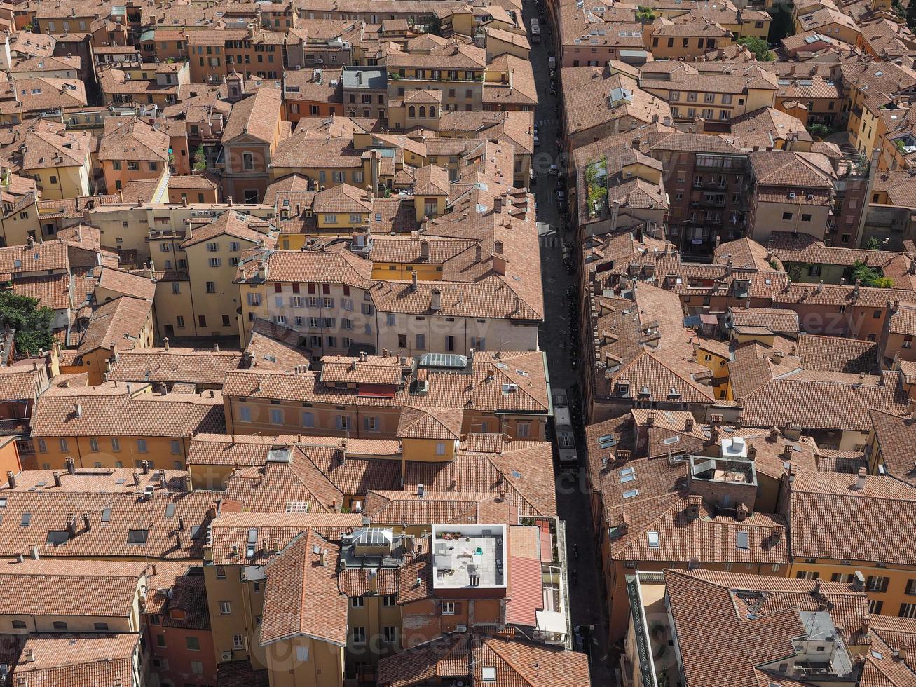 luchtfoto van bologna foto