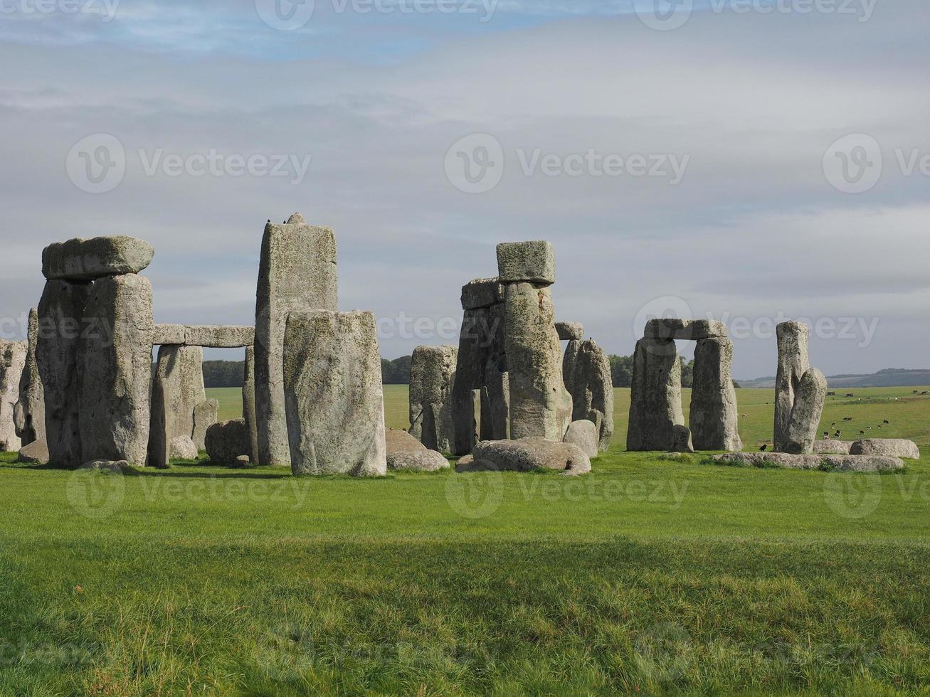 stonehenge-monument in amesbury foto