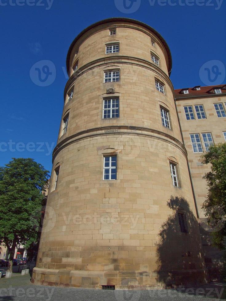 Altes Schloss oud kasteel, stuttgart foto