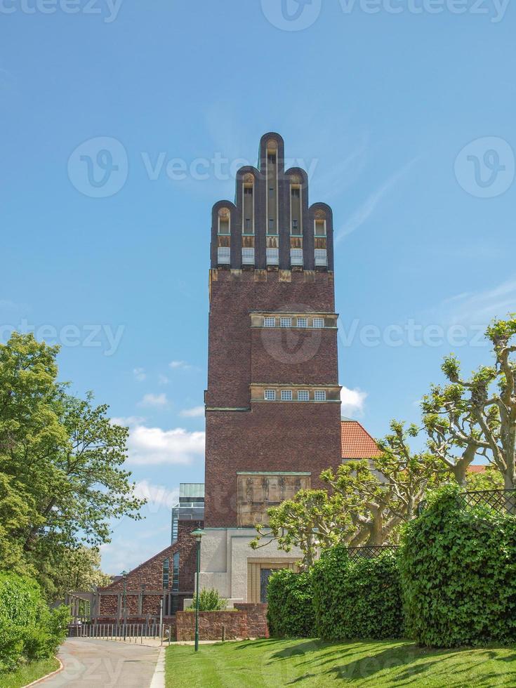 trouwtoren in darmstadt foto