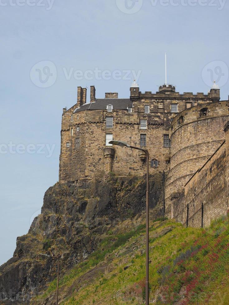 Edinburgh Castle in Schotland foto