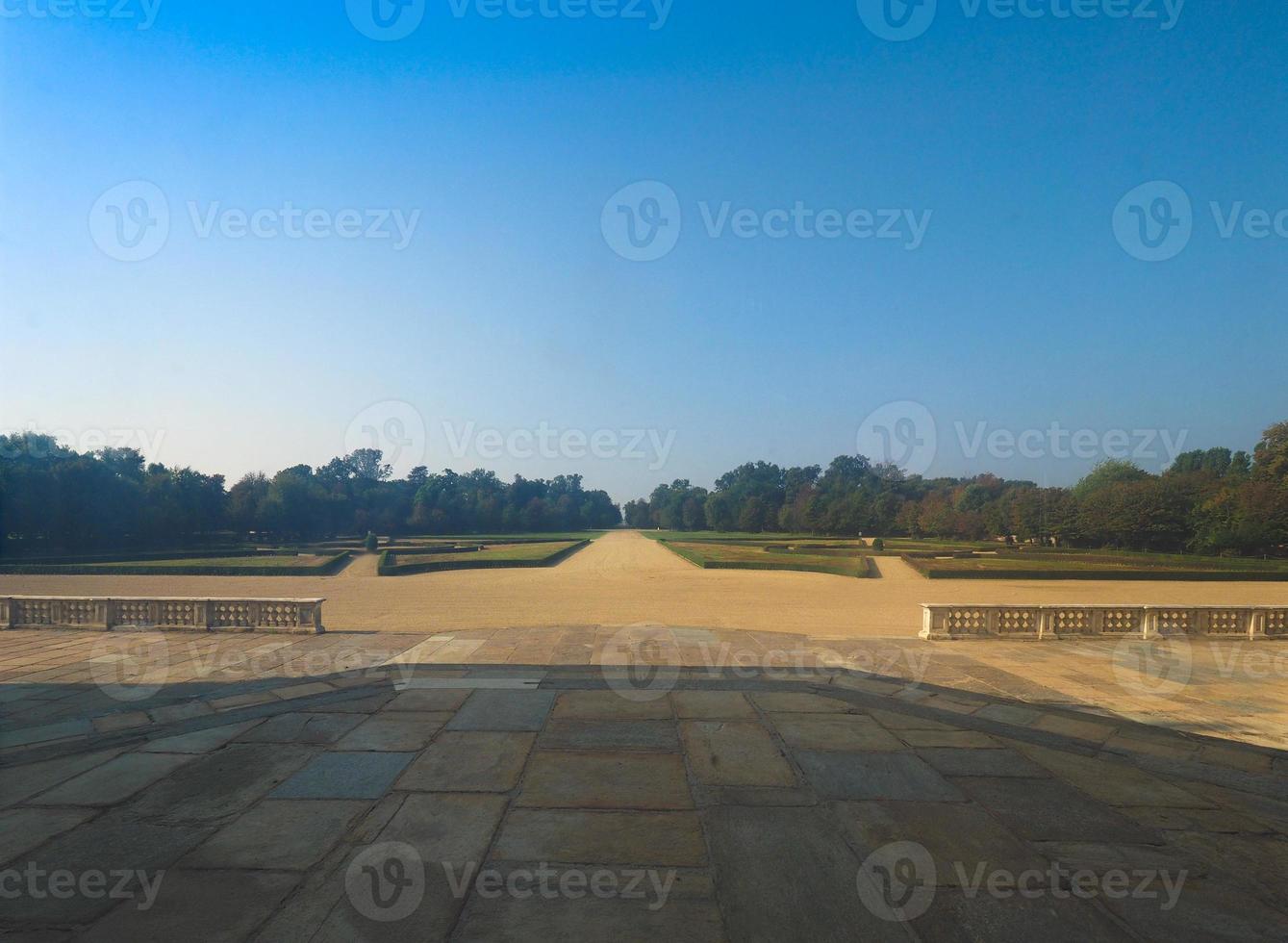 palazzina di stupinigi koninklijke jachttuinen in nichelino foto