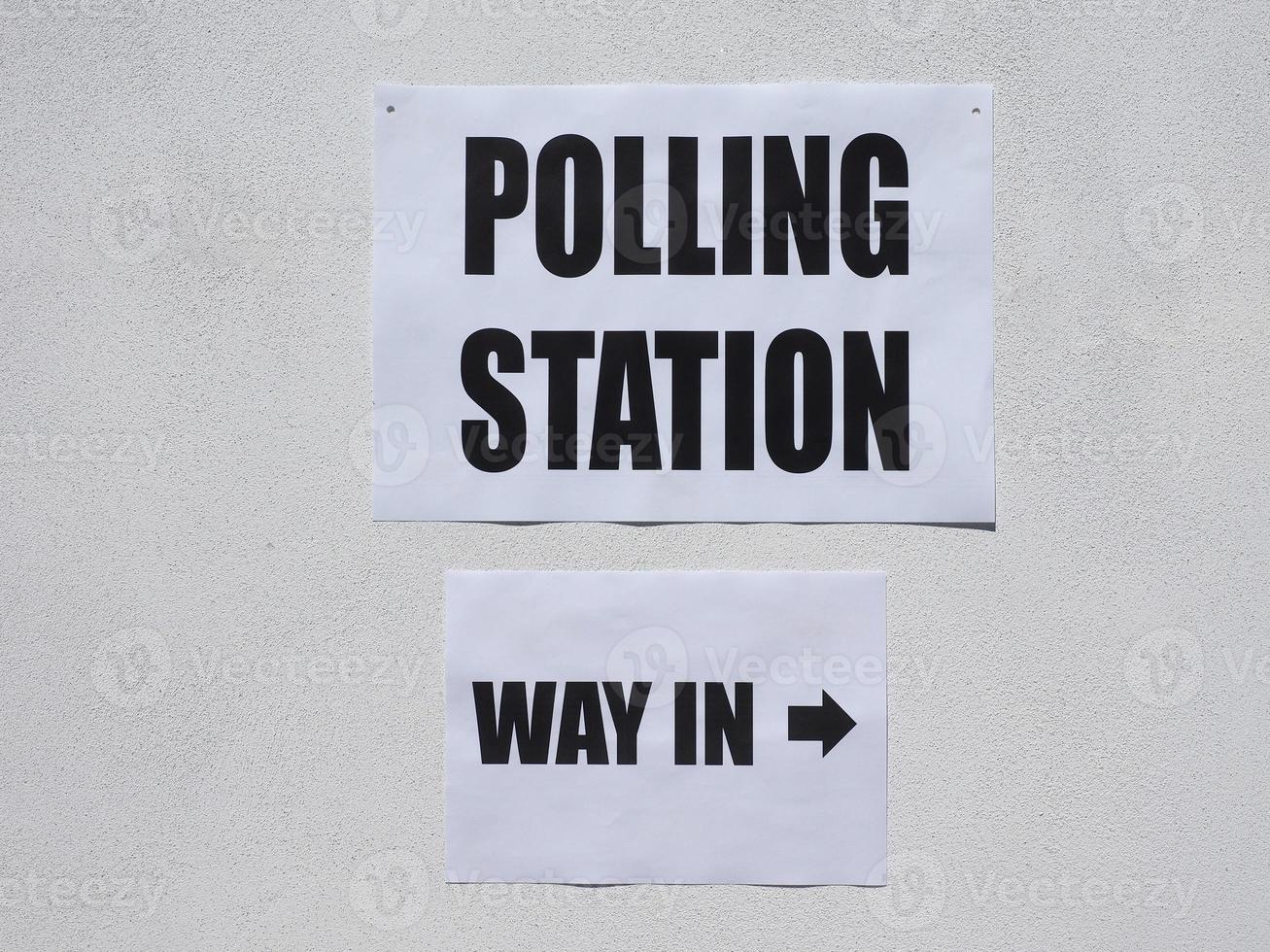 stembureau algemene verkiezingen foto