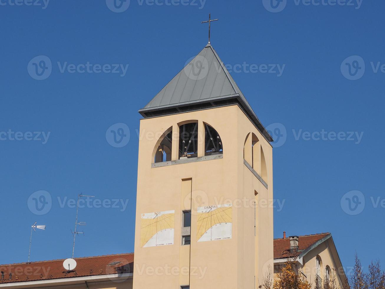 santa monica kerk in turijn foto