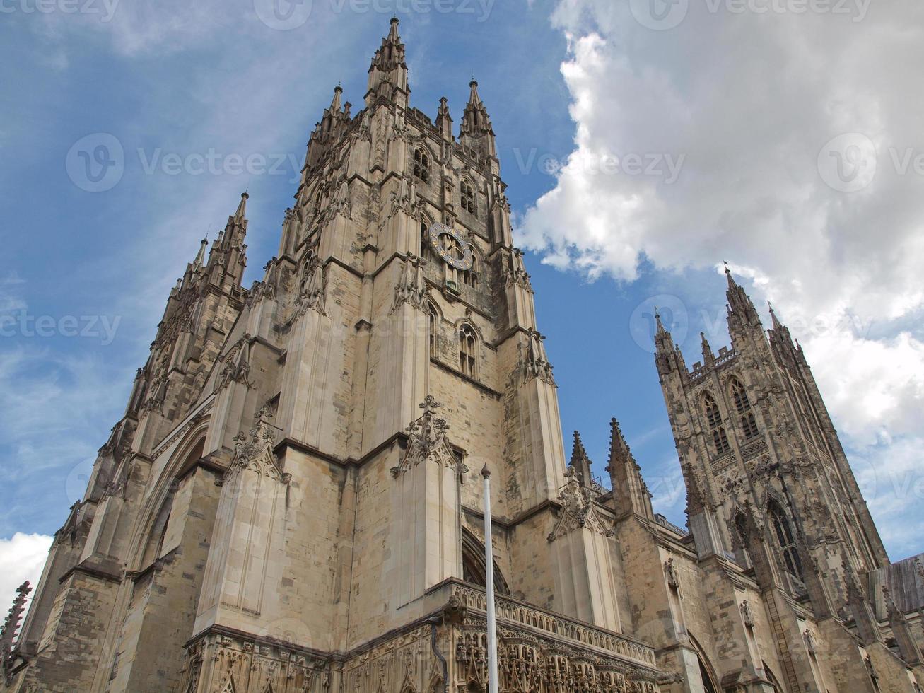 kathedraal in canterbury, verenigd koninkrijk foto