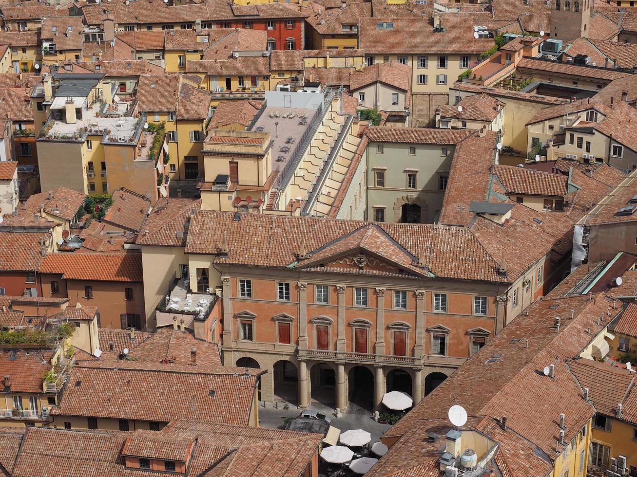 luchtfoto van bologna foto