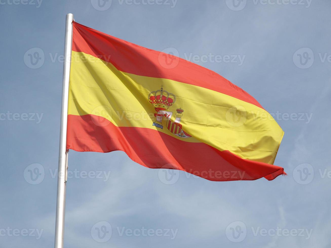 vlag van spanje foto