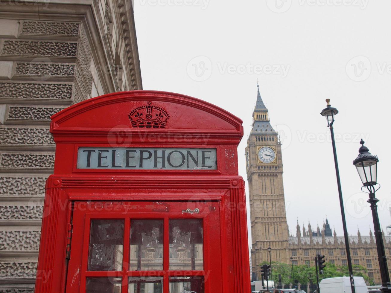 londen telefooncel foto