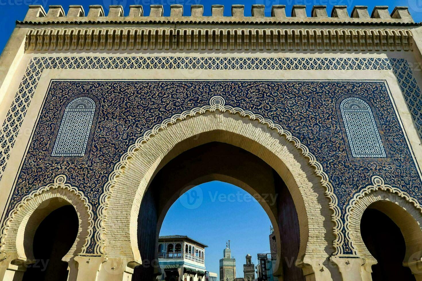 architectuur in Marokko foto