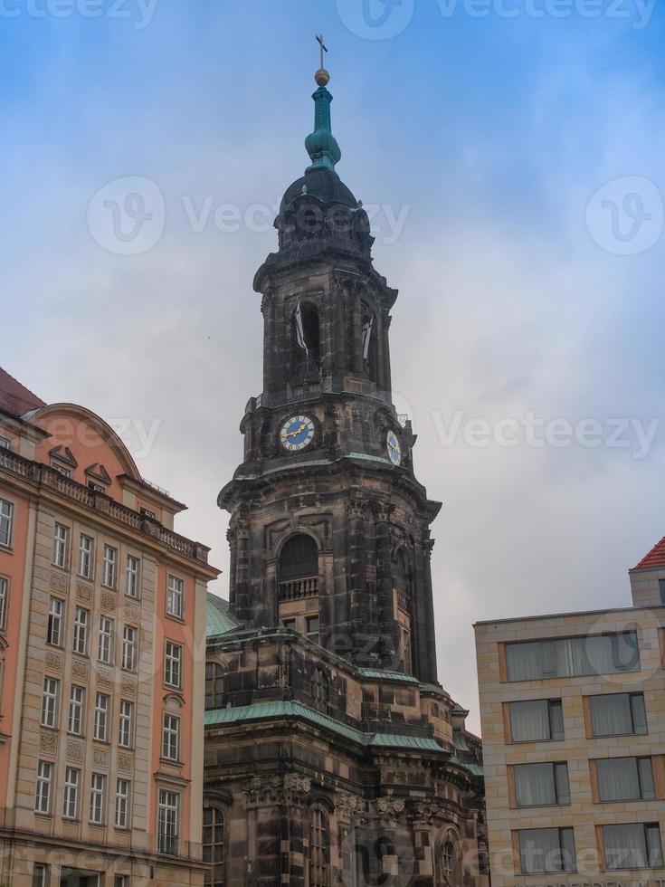 kreuzkirche in dresden foto