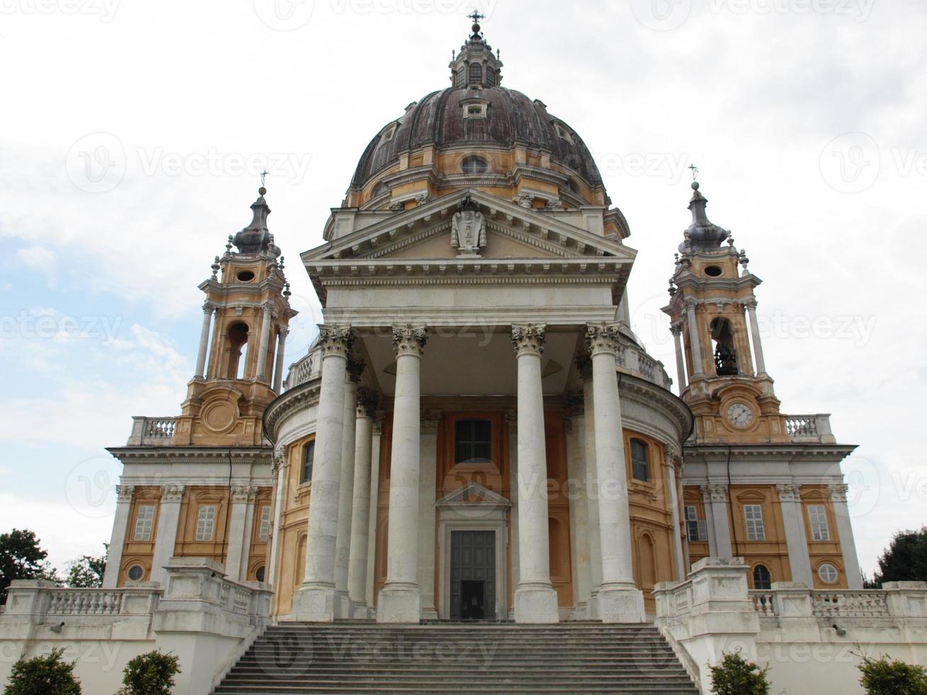 basilica di superga in turijn foto