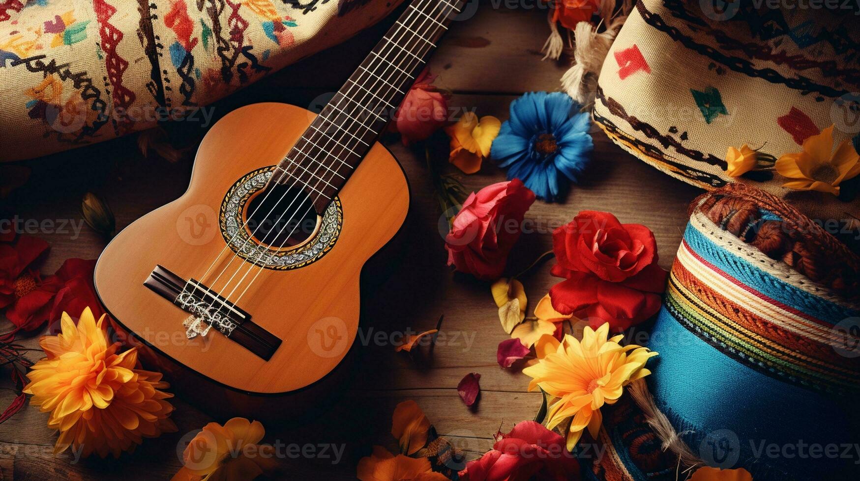 cultureel verscheidenheid door muziek- wereld muziek- dag vieringen foto